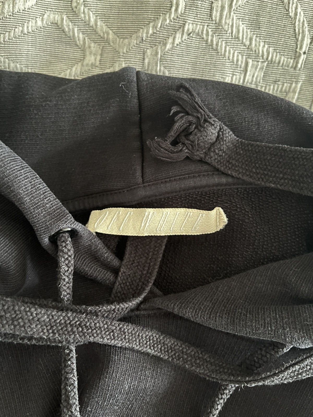 Off-White Off-White SS 16 Blue collar hoodie Size US S / EU 44-46 / 1 - 11 Thumbnail