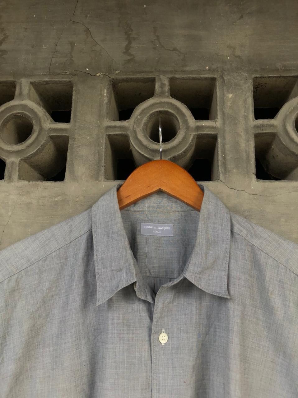 Comme des Garcons × Comme des Garcons Homme Vintage Comme Des Garcons Shirt Size US L / EU 52-54 / 3 - 3 Thumbnail