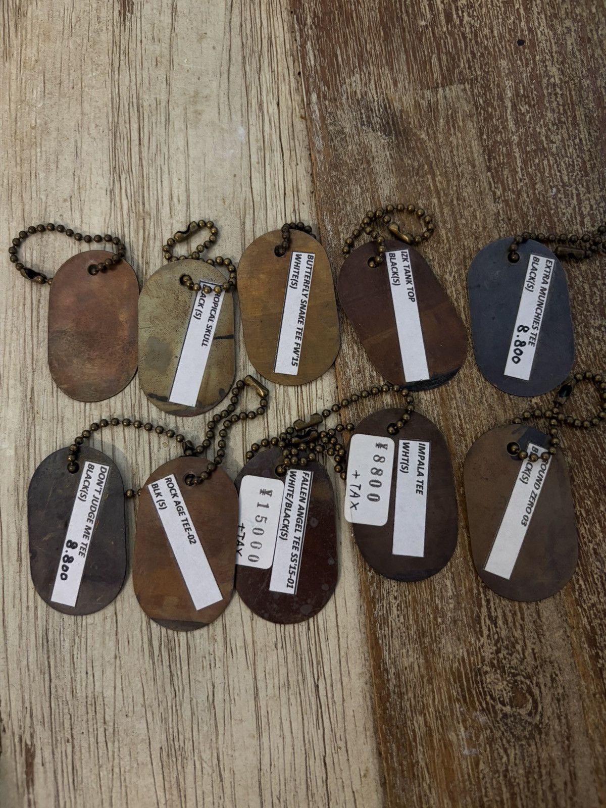14th Addiction 14th Addiction - Dog Tag INDIVIDUAL Size ONE SIZE - 3 Thumbnail