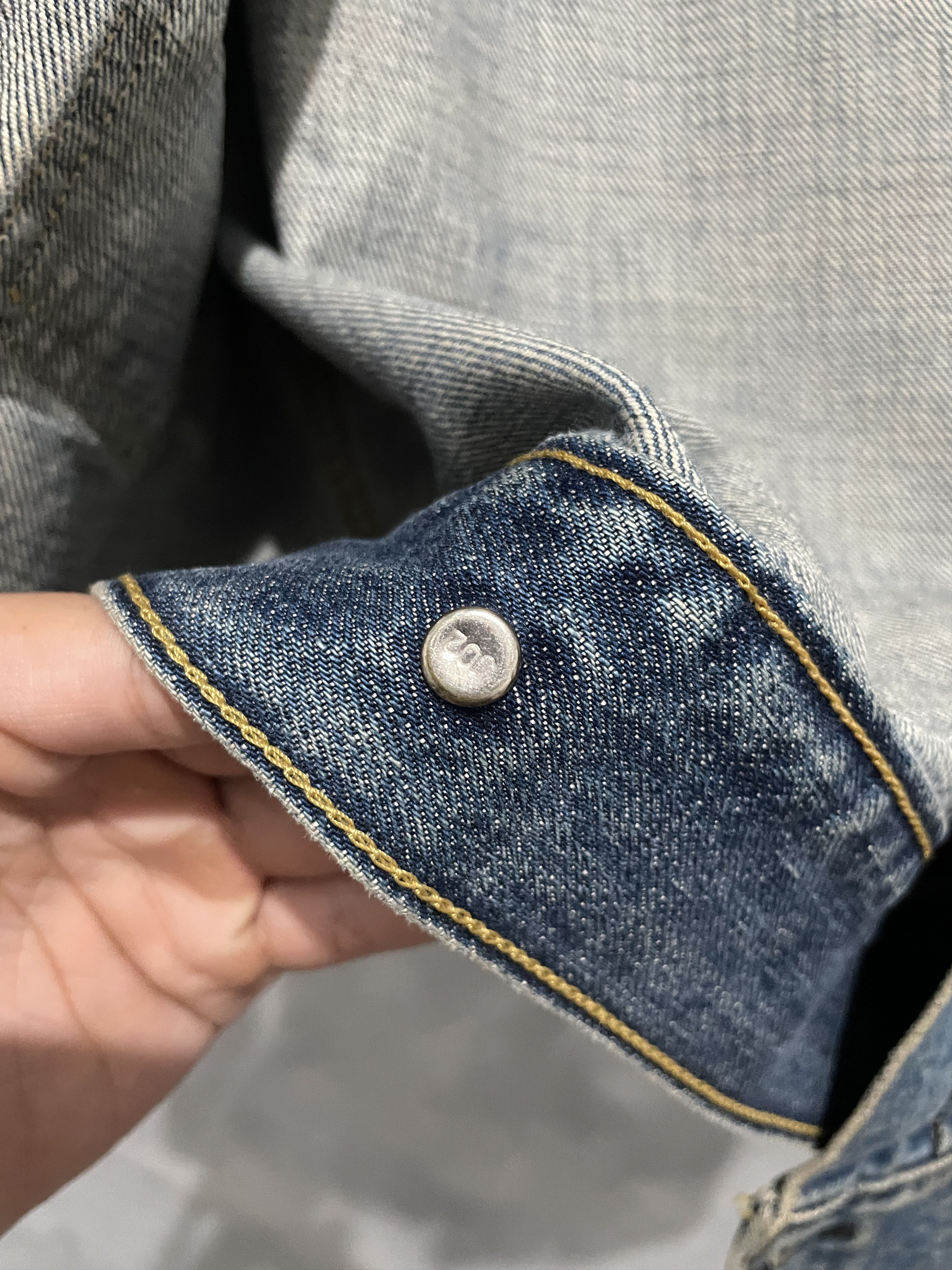 Levi's Rare 90s Levi's Type 2 Denim Indigo Jacket Size US M / EU 48-50 / 2 - 8 Thumbnail