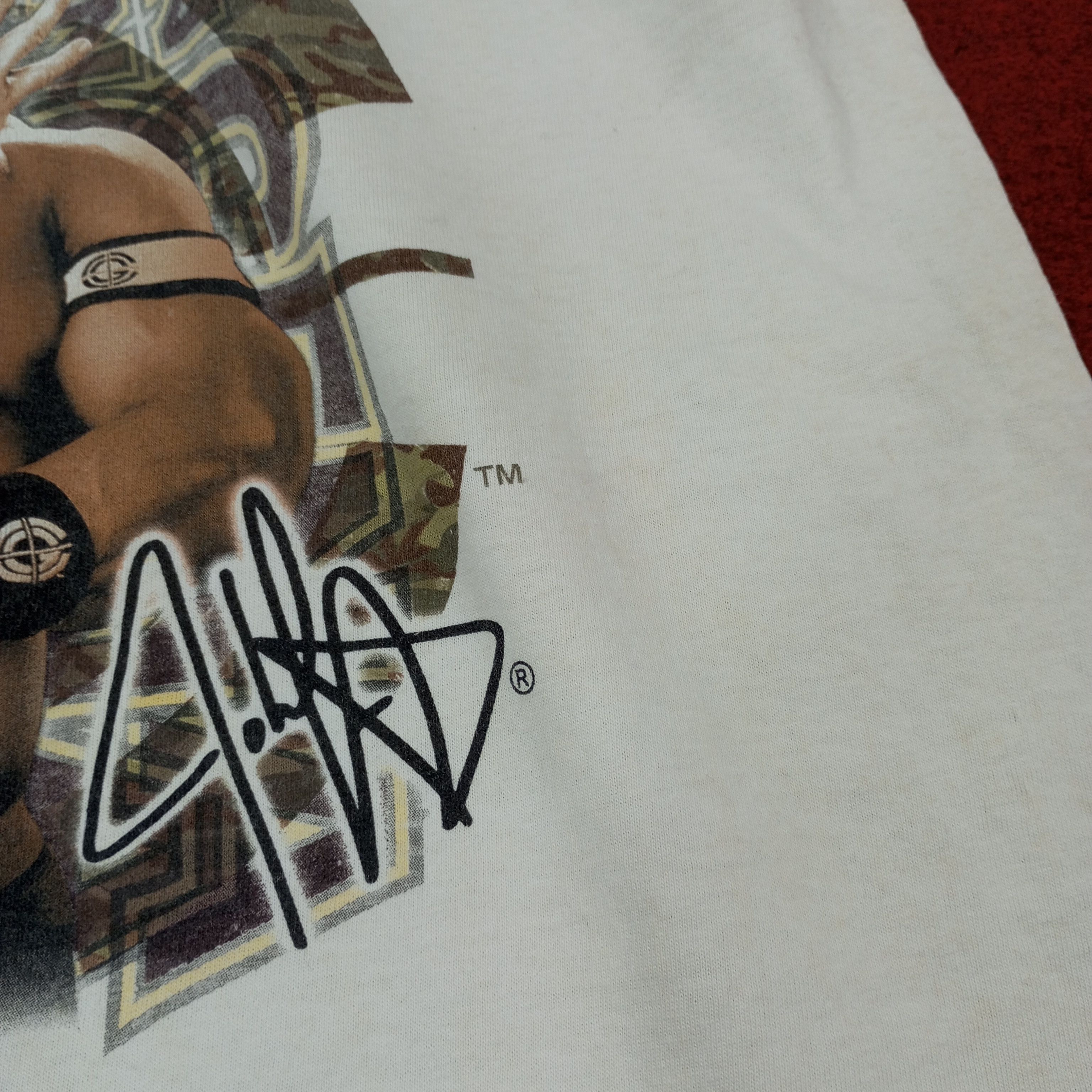 Vintage × WWE John Cena WWE Wrestling Entertainment Phototees Style Tshirt Size US L / EU 52-54 / 3 - 12 Thumbnail