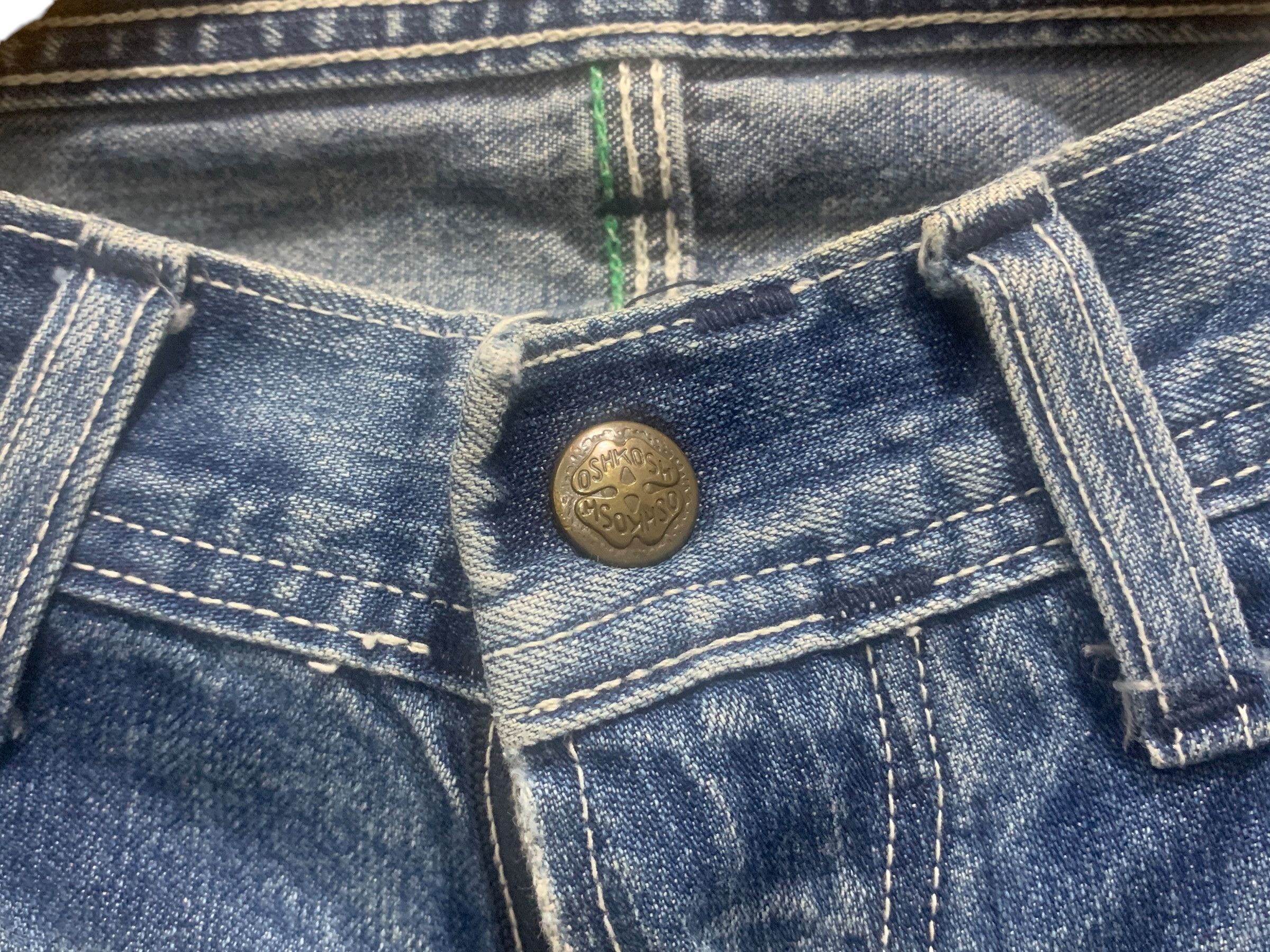 Oshkosh Oshkosh Carpenter Denim Pants Light Wash Workwear Size US 28 / EU 44 - 11 Thumbnail