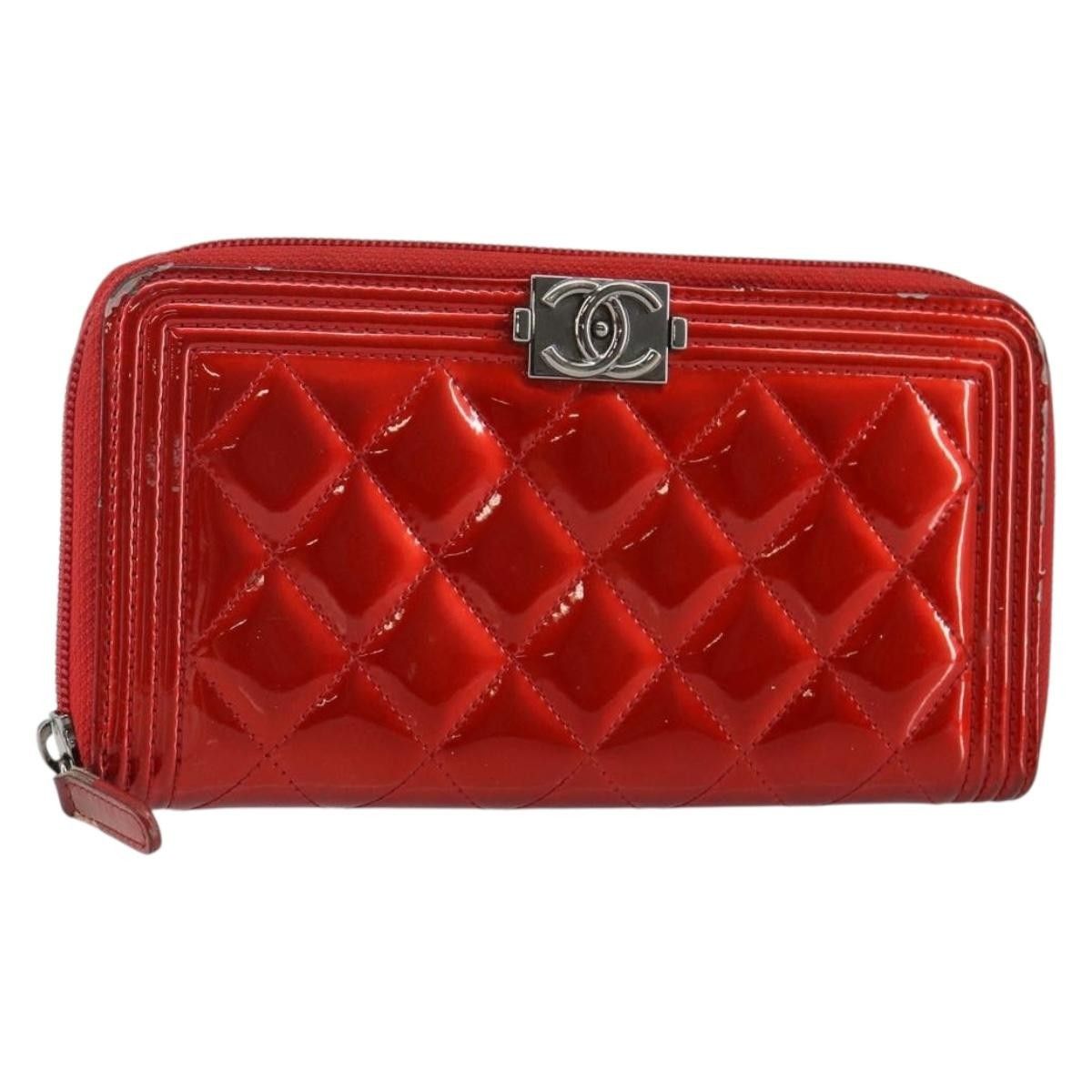 Chanel Chanel Boy CHANEL Long Wallet Size ONE SIZE - 1 Thumbnail