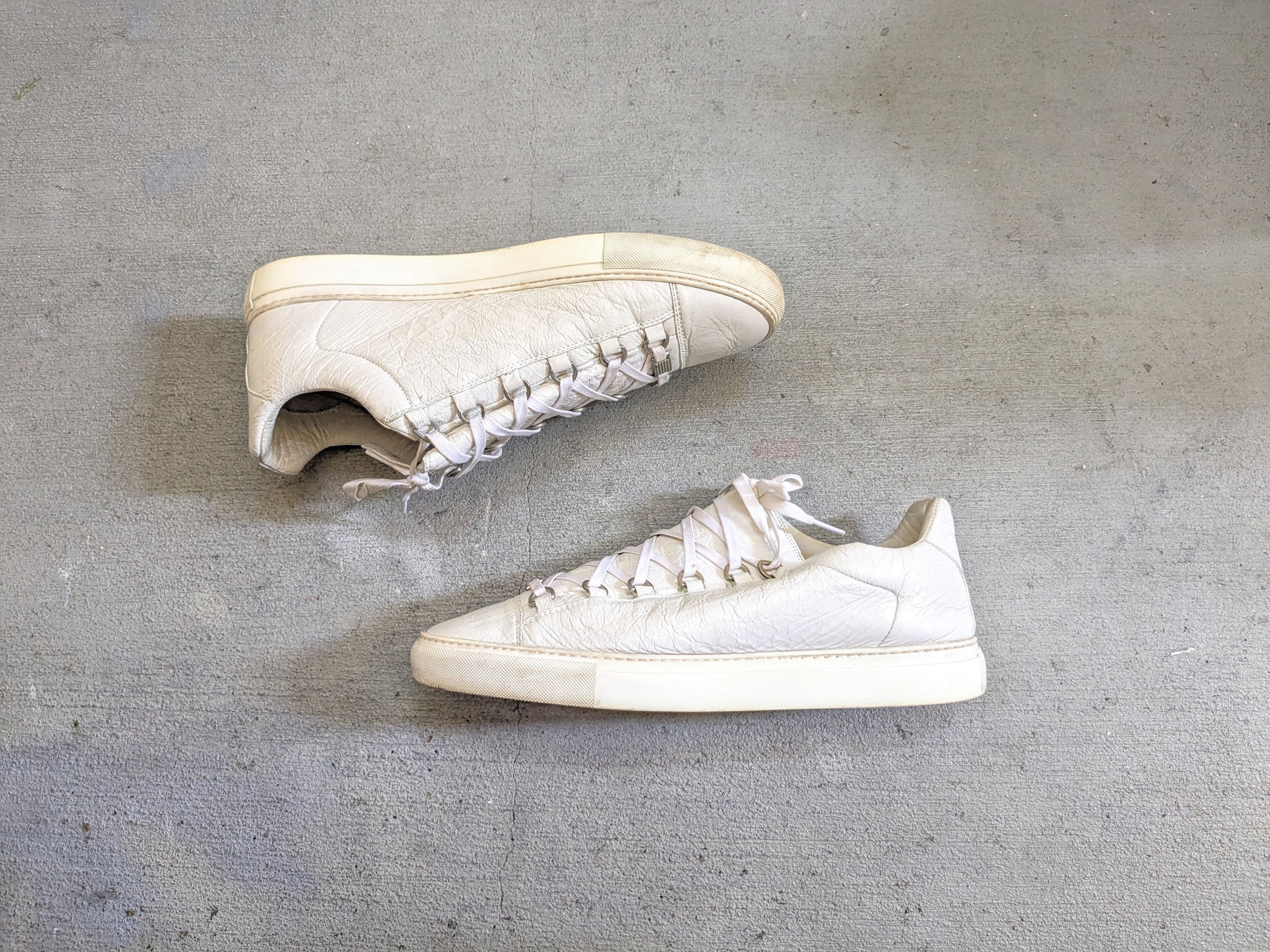 Balenciaga Arena Low White Grailed