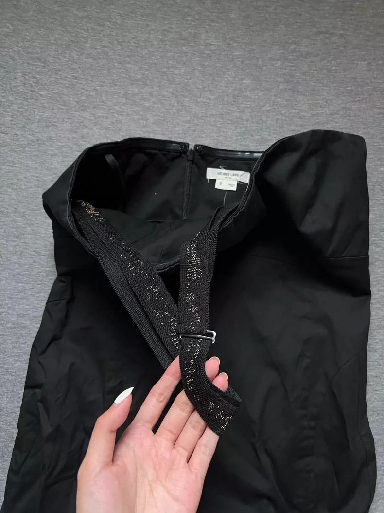 Helmut Lang helmut lang size 2 Canvas skirt with thin flashing shoulde Size M / US 6-8 / IT 42-44 - 2 Thumbnail