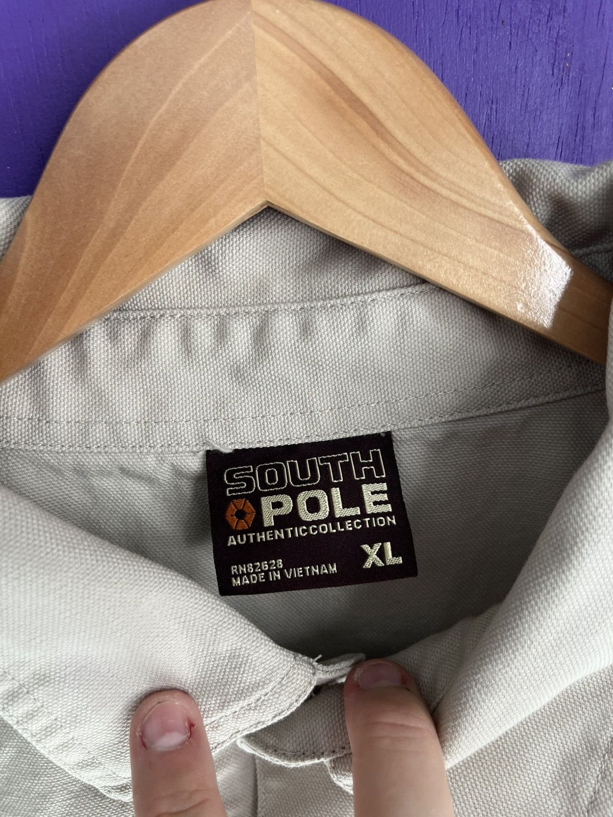 Southpole × Vintage Vintage Y2K style south pole denim chore jacket Size US XL / EU 56 / 4 - 4 Thumbnail