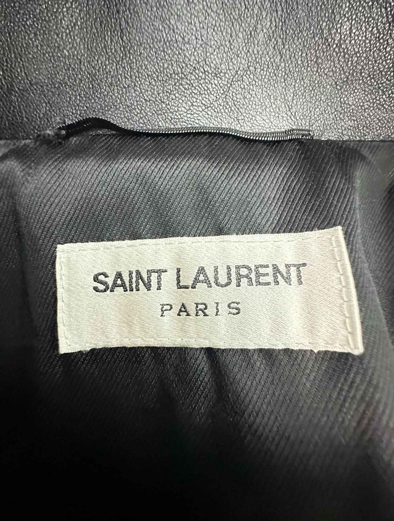 Saint Laurent Paris *RARE* Saint Laurent Paris Leather Fringe Jacket Size US S / EU 44-46 / 1 - 3 Thumbnail