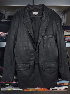 Men's Balmain Leather Jackets | Grailed