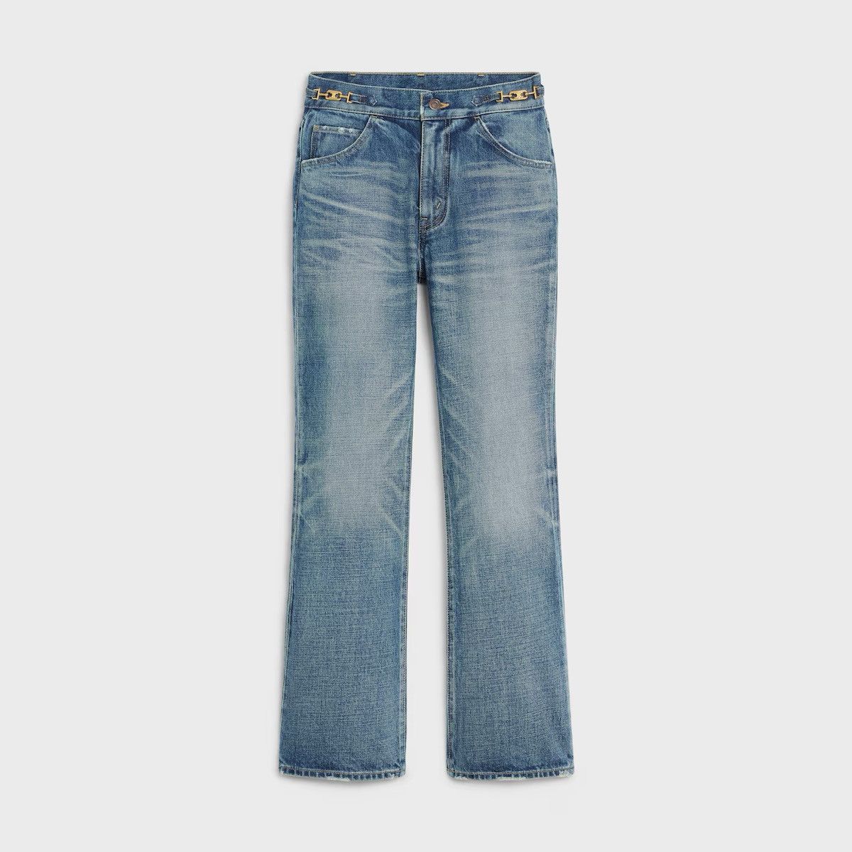 Celine Celine - Dylan Mid-Rise Flared Jeans Size 30" / US 8 / IT 44 - 20 Thumbnail