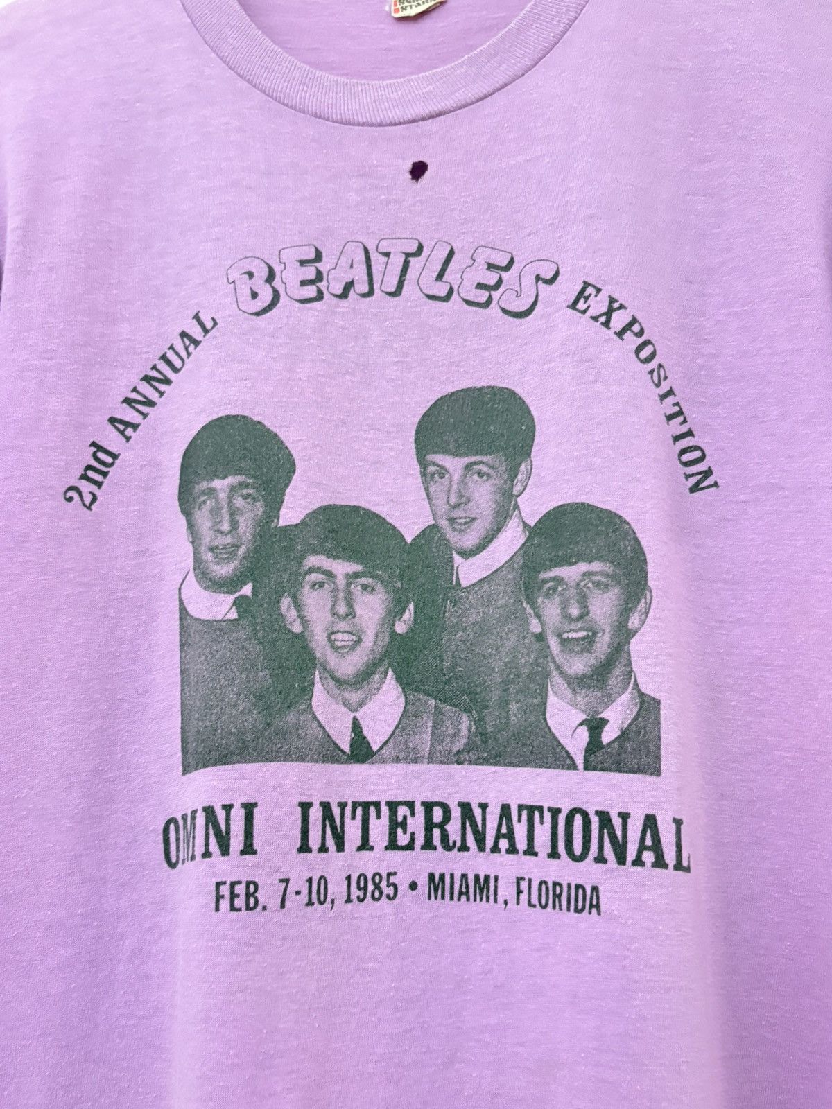 Band Tees 80’s The Beatles 2nd Annual Expedition Omni Int. Tee Size US M / EU 48-50 / 2 - 3 Thumbnail