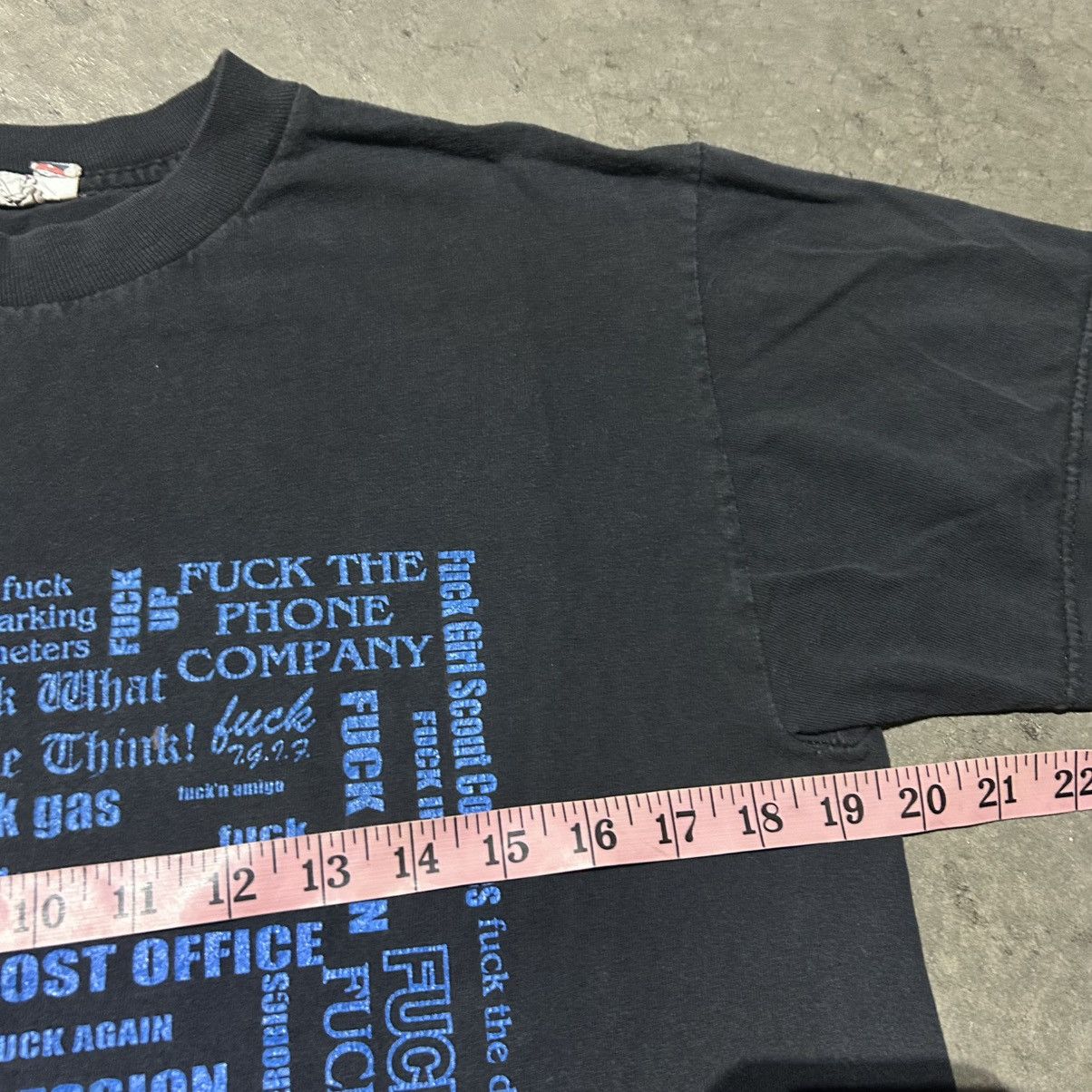 Vintage Vintage fuck everything tee shirt Size US M / EU 48-50 / 2 - 5 Thumbnail