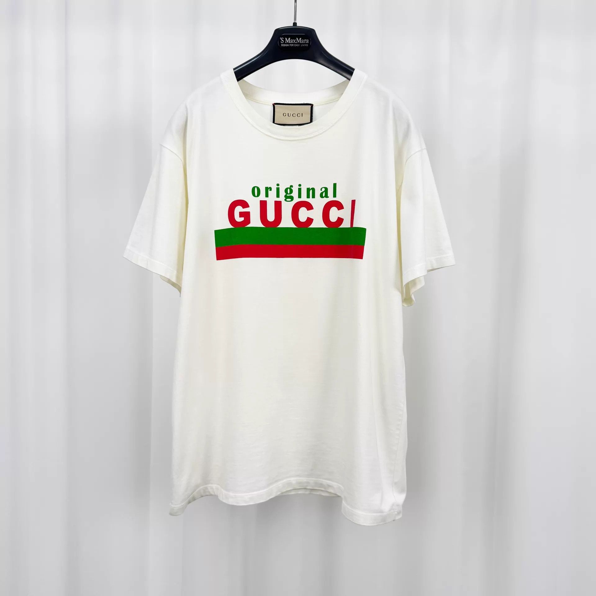 Gucci Gucci Stripe Print Logo Short Sleeve Tee XS Size US XS / EU 42 / 0 - 1 Thumbnail