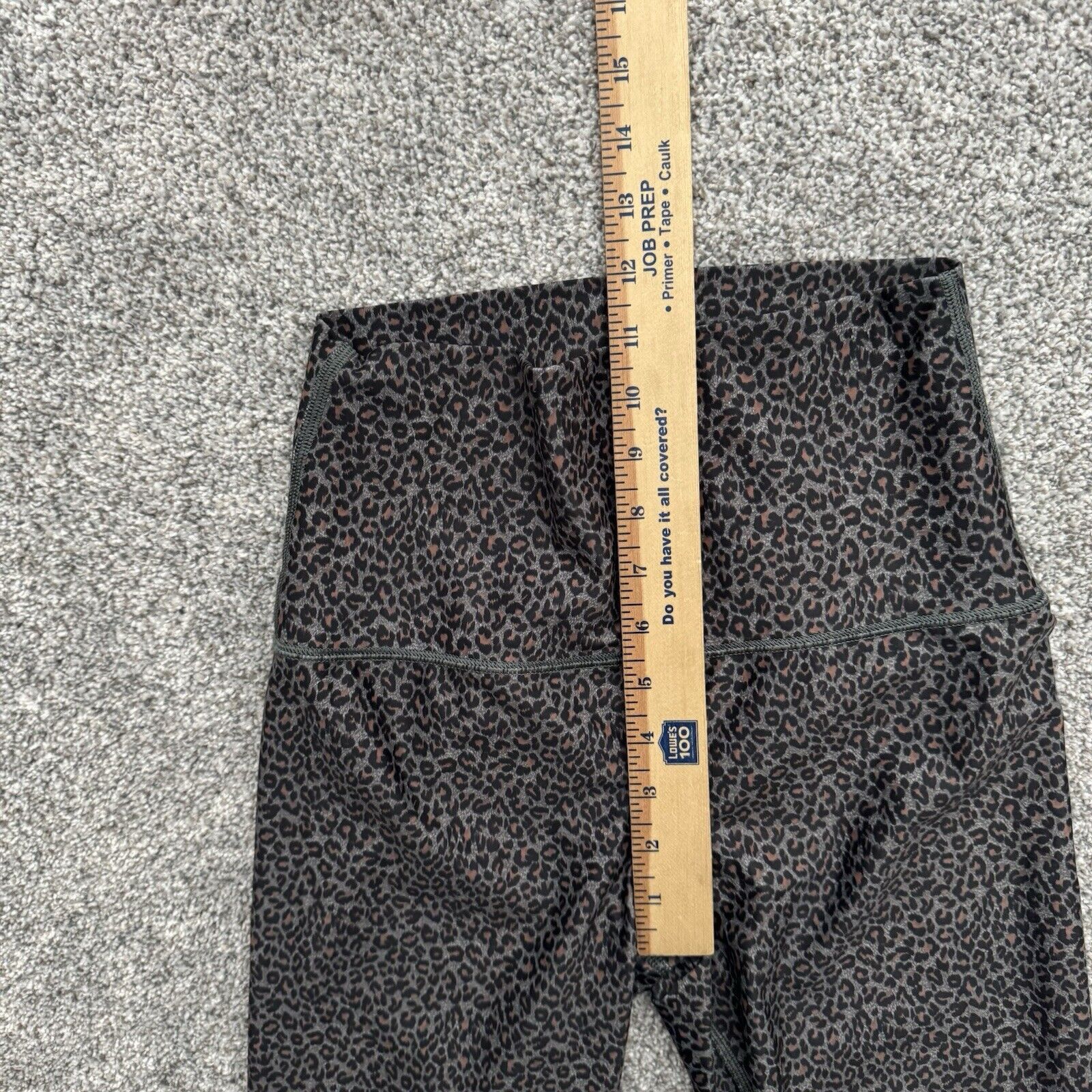 Other Offline by Aerie Leggings Large 7/8 High Rise Leopard Print Size 22" - 4 Thumbnail