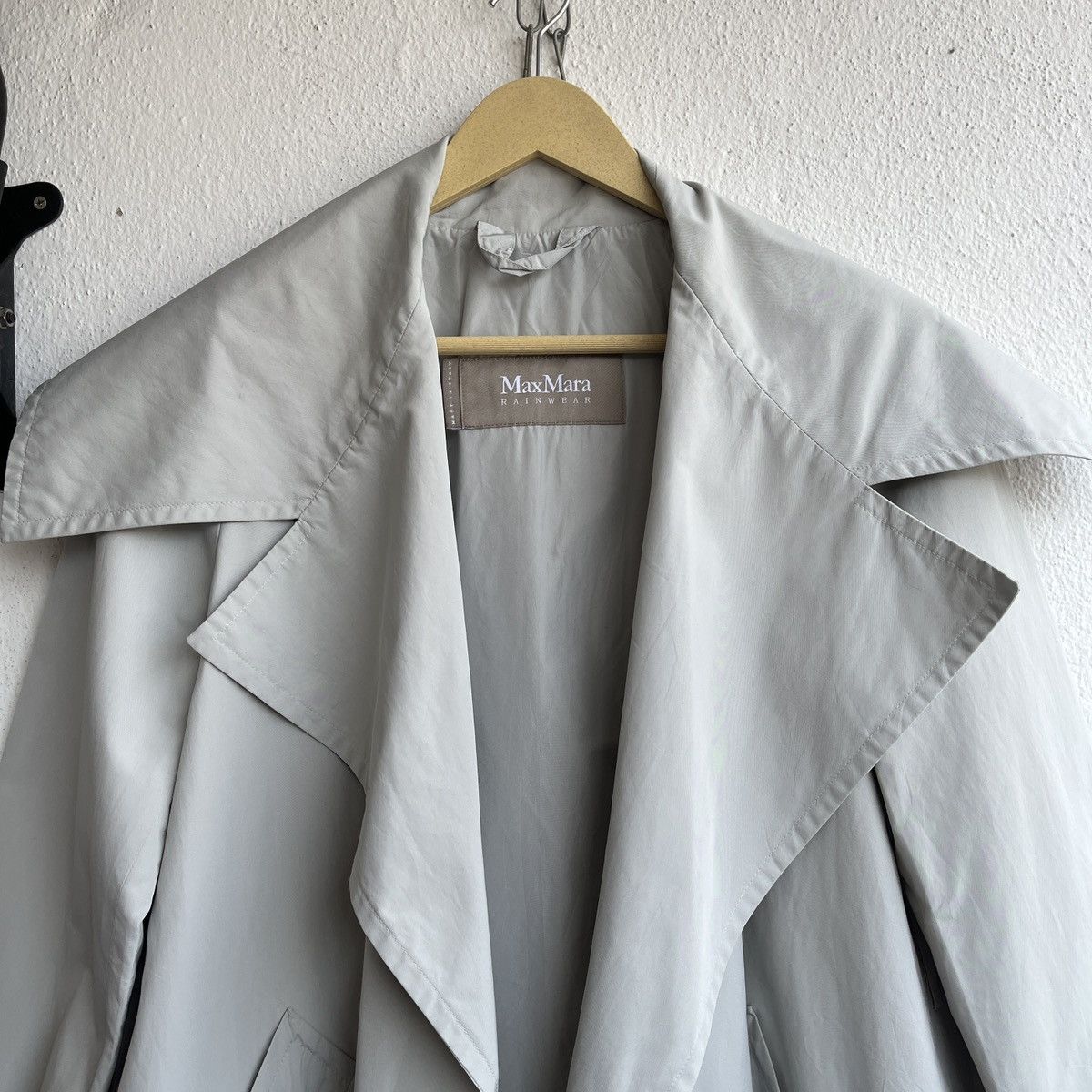 Max Mara MAX MARA RAINWEAR TRENCH COAT JACKET Size S / US 4 / IT 40 - 19 Thumbnail