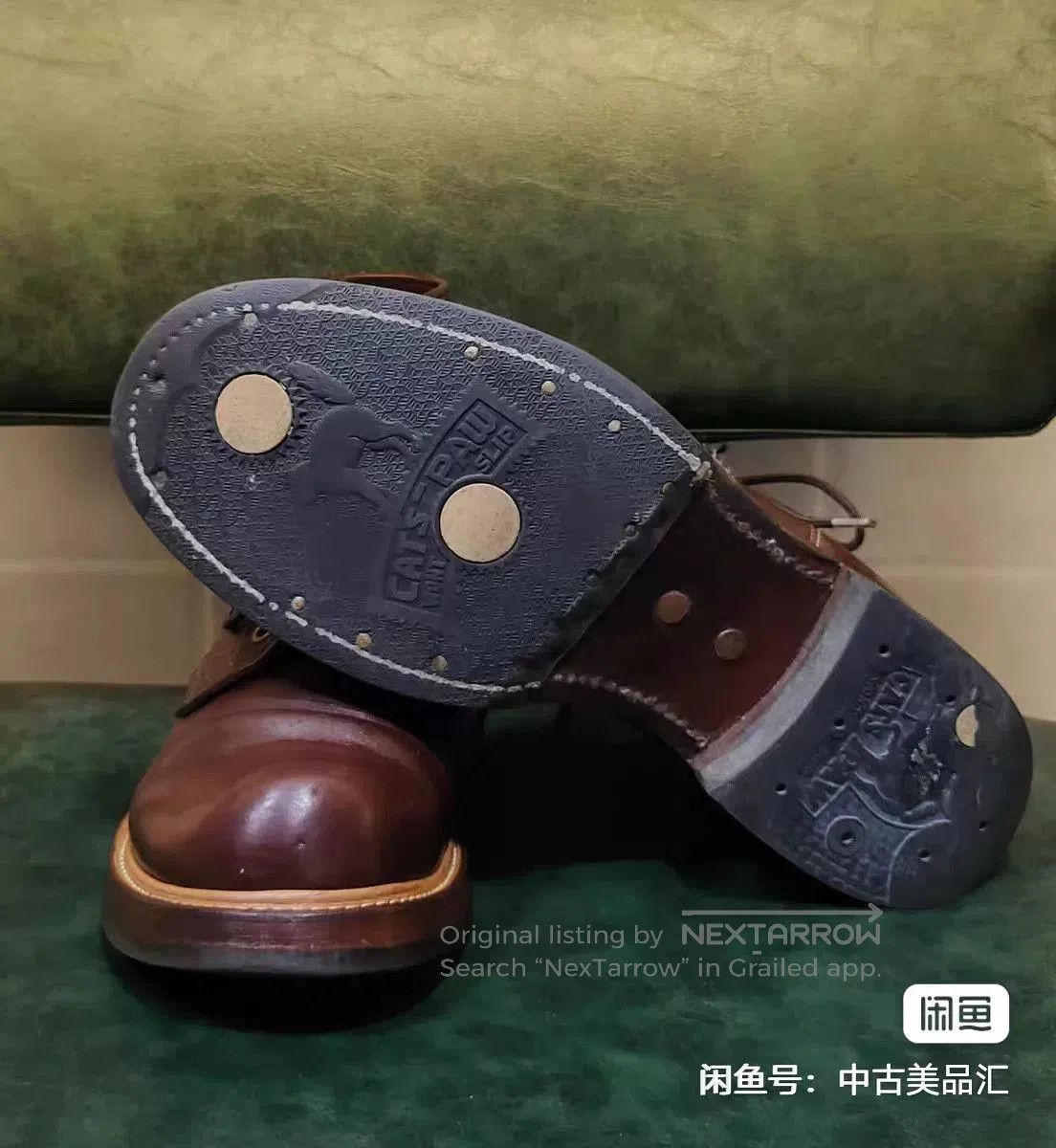 TOYS McCOY Toys McCoy Horse Leather Work Boots. Size US 8 / EU 41 - 7 Thumbnail