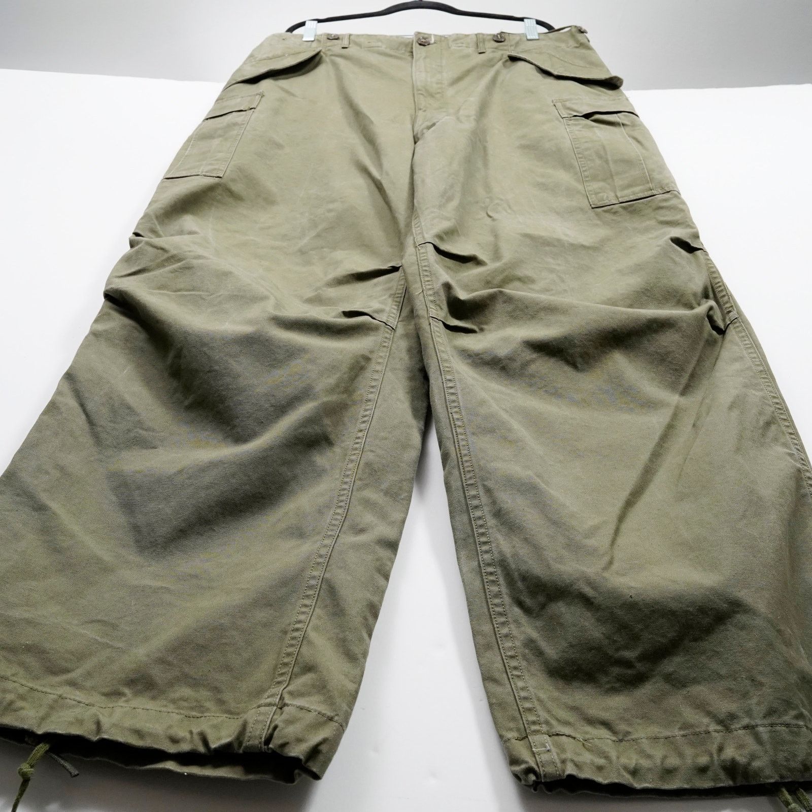 Vintage Vintage 1951 US Army M-51 Field Cargo Pants OG-107 Talon Zip Size US 38 / EU 54 - 9 Thumbnail