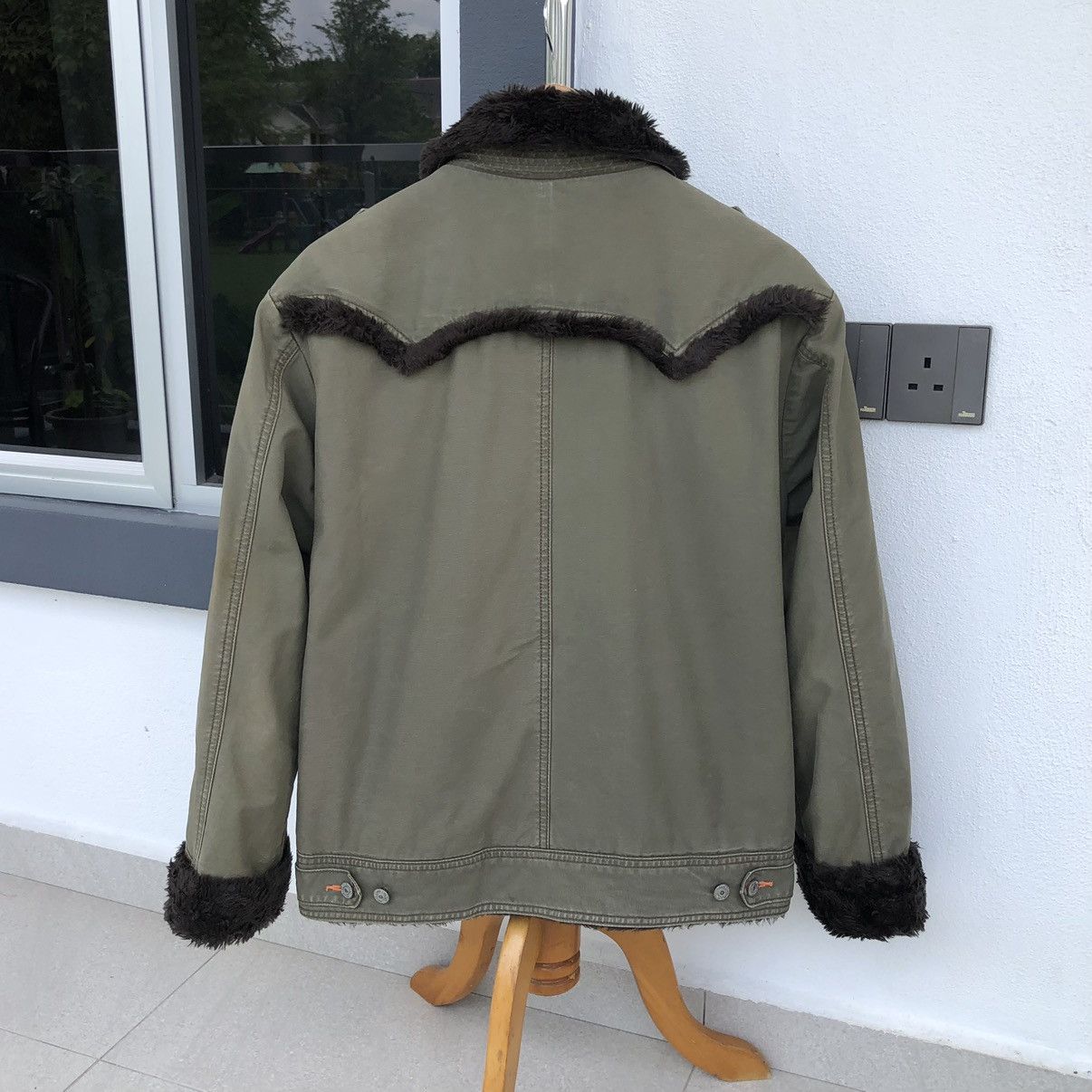 Edwin Vintage EDWIN XV Lined Sherpa Winter Jacket Size US XL / EU 56 / 4 - 18 Thumbnail
