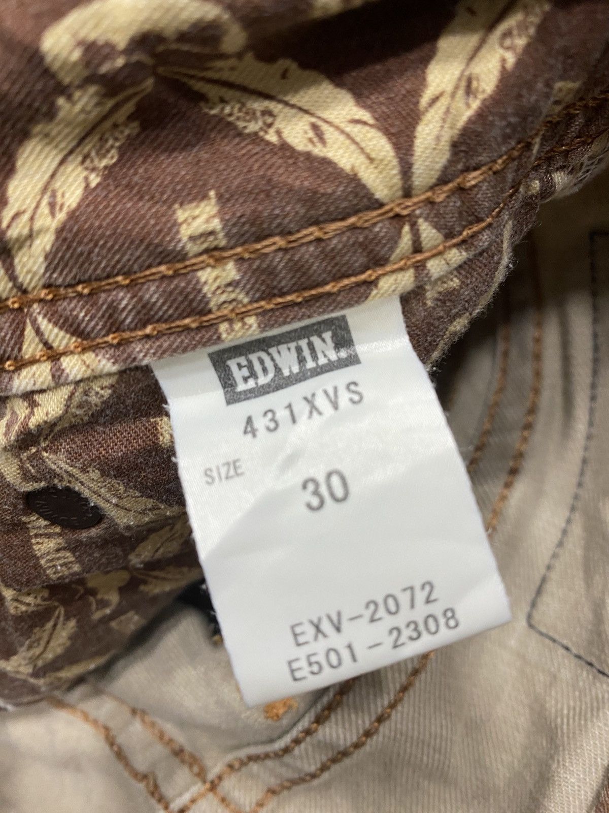 Edwin Flare jeans Edwan boot Cut japan 🇯🇵 Size US 32 / EU 48 - 5 Thumbnail