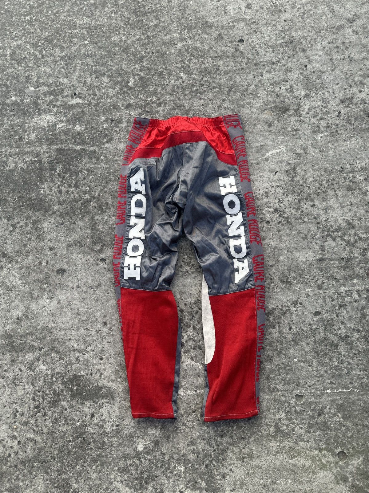 Honda Vintage Honda Logo Pants Streetwear Racing S Rare Moto Usa Size US 30 / EU 46 - 1 Thumbnail
