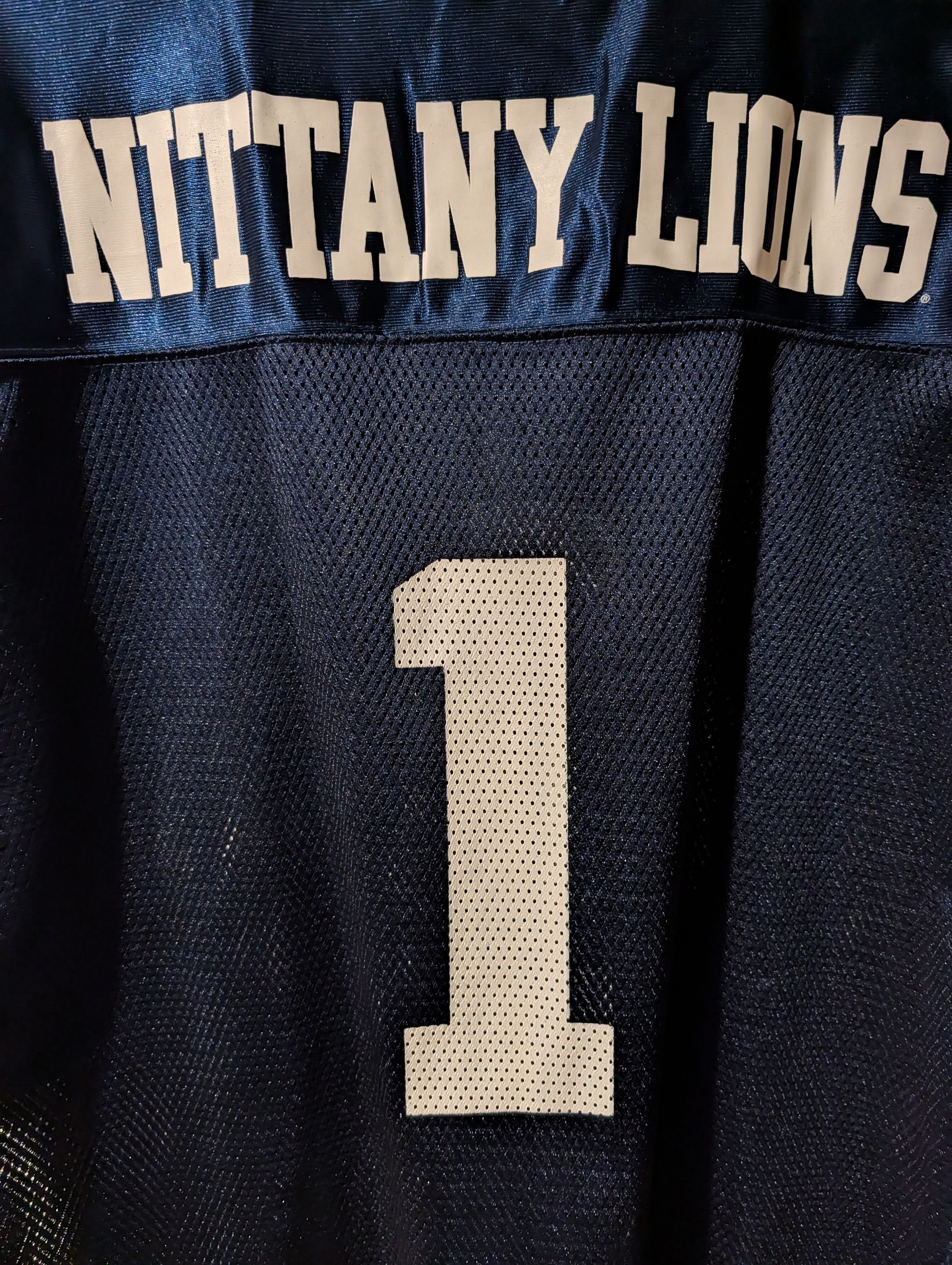 NCAA Penn State Nittany Lions NCAA Football Jersey #1 Navy XL Size US XL / EU 56 / 4 - 7 Thumbnail