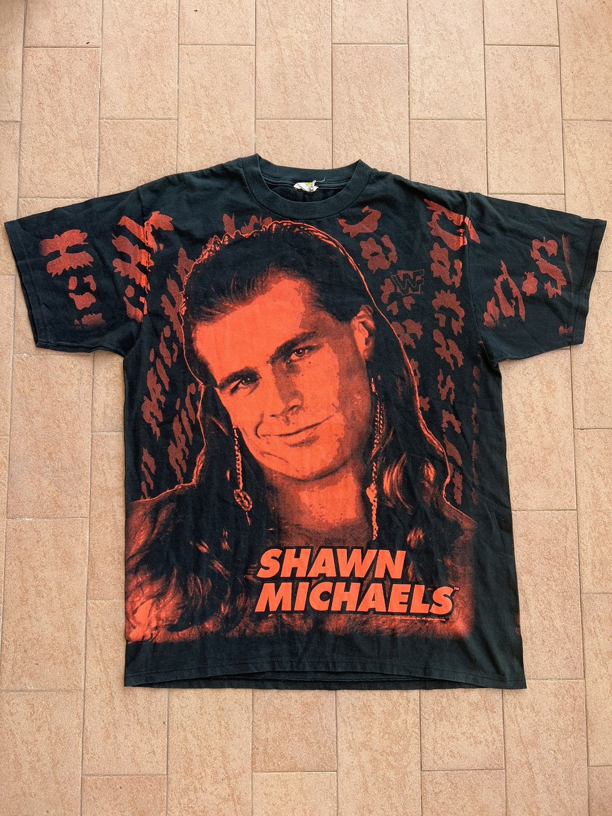 Vintage Shawn Michaels AOP tee