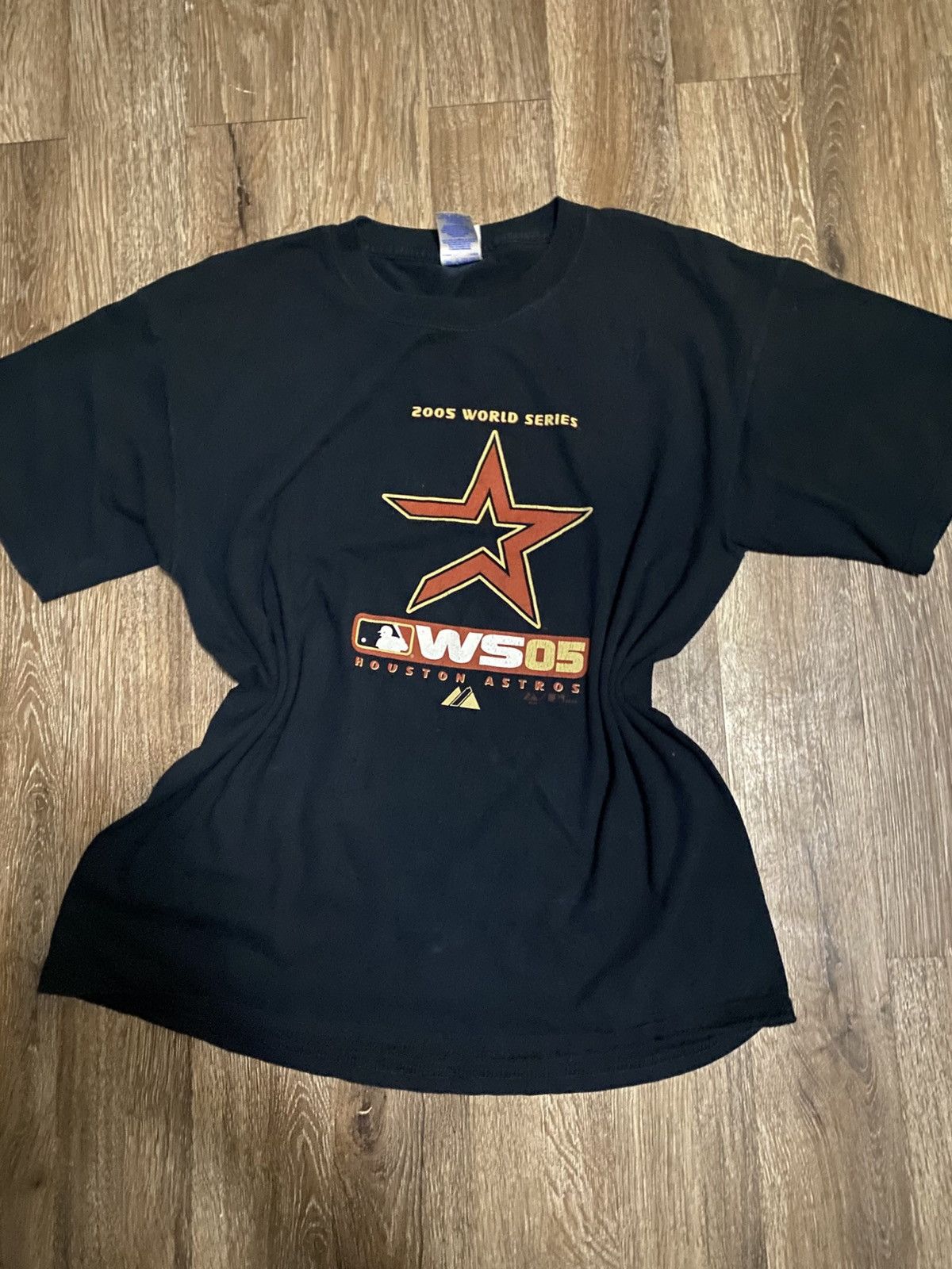 Vintage Vintage 2005 Y2K astros world championship t shirt Size US M / EU 48-50 / 2 - 1 Thumbnail