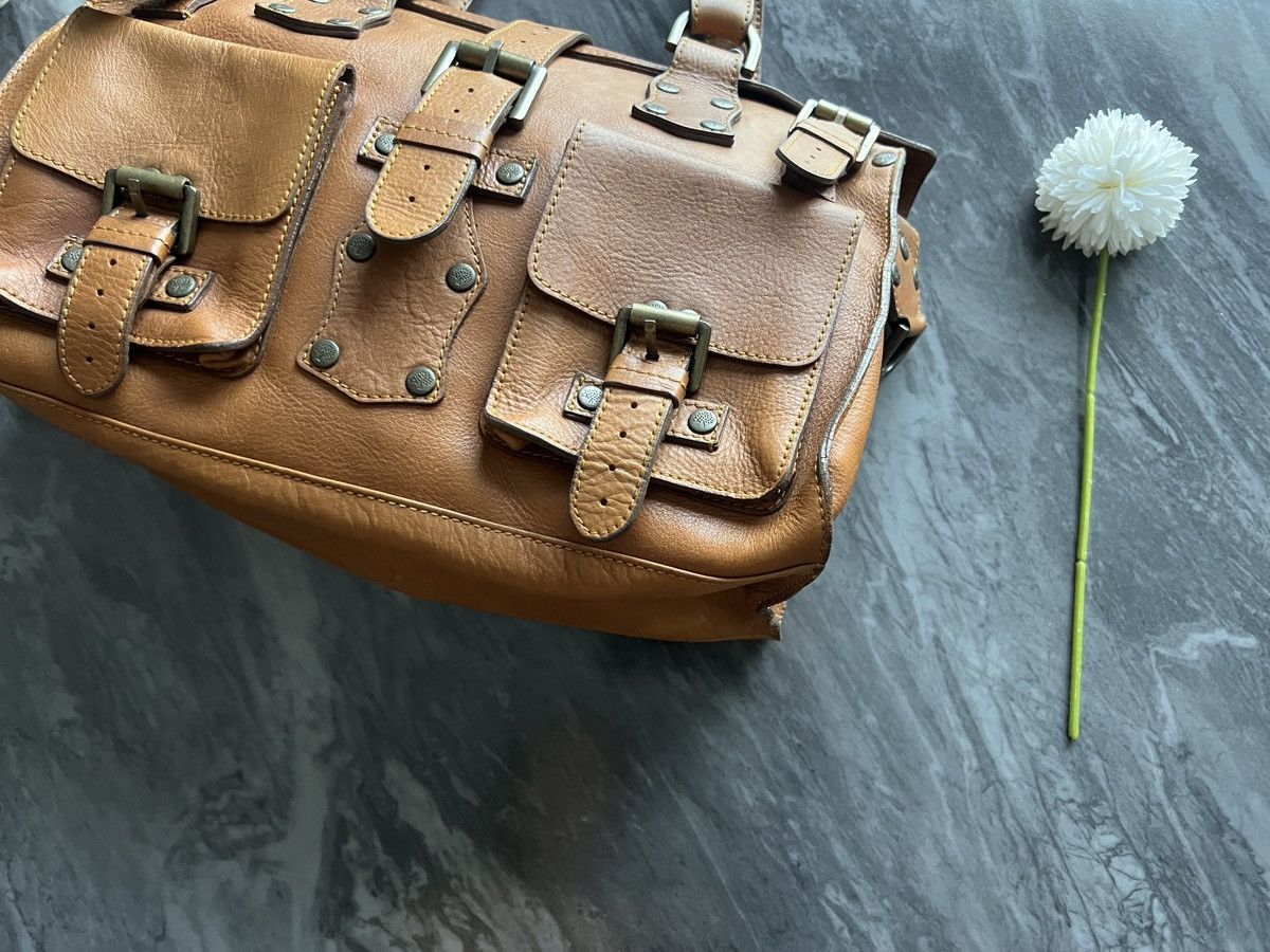 Mulberry Mulberry : Roxanne Darwin Brown Leather Bag Size ONE SIZE - 8 Thumbnail