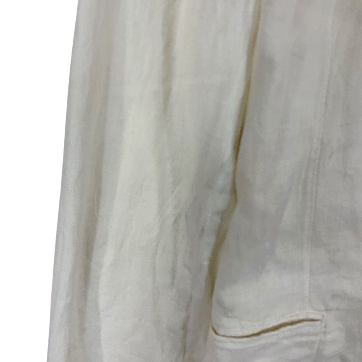 Armani × Armani Collezioni × Designer Vintage Armani Collezioni White Coat Size US L / EU 52-54 / 3 - 6 Thumbnail