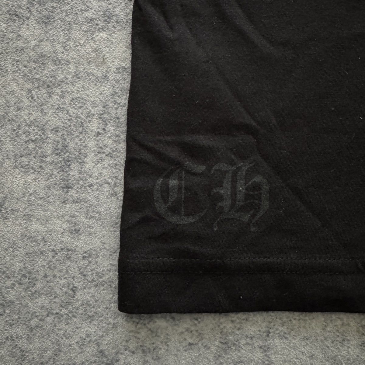 Chrome Hearts Chrome hearts scroll logo t-shirt black Size US L / EU 52-54 / 3 - 7 Thumbnail