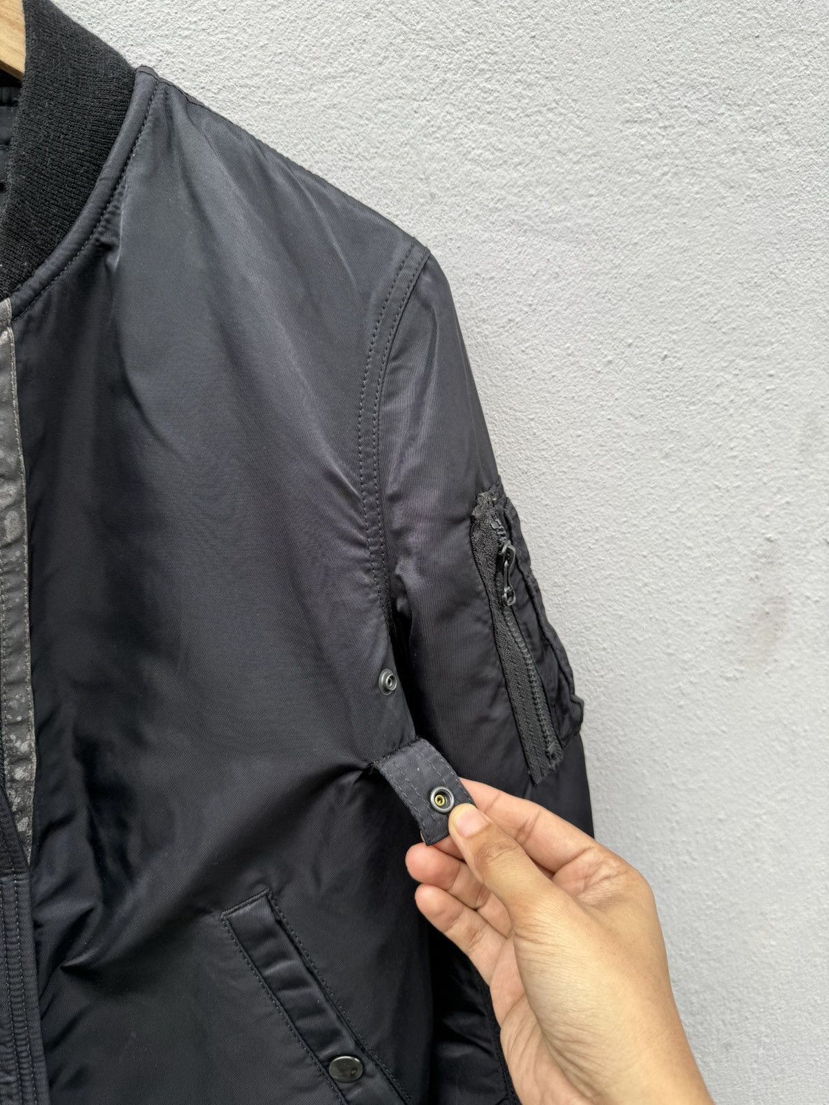 Helmut Lang SS2004 HELMUT LANG Bondage Bomber Flight Jacket Size US S / EU 44-46 / 1 - 14 Thumbnail