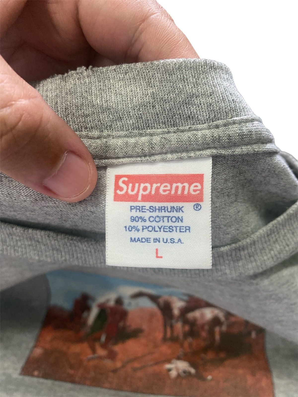 Supreme ‼️RARE‼️SUPREME 2010 “1871 NATIVE AMERICAN” VINTAGE SHIRT TEE🔥 Size US L / EU 52-54 / 3 - 14 Thumbnail