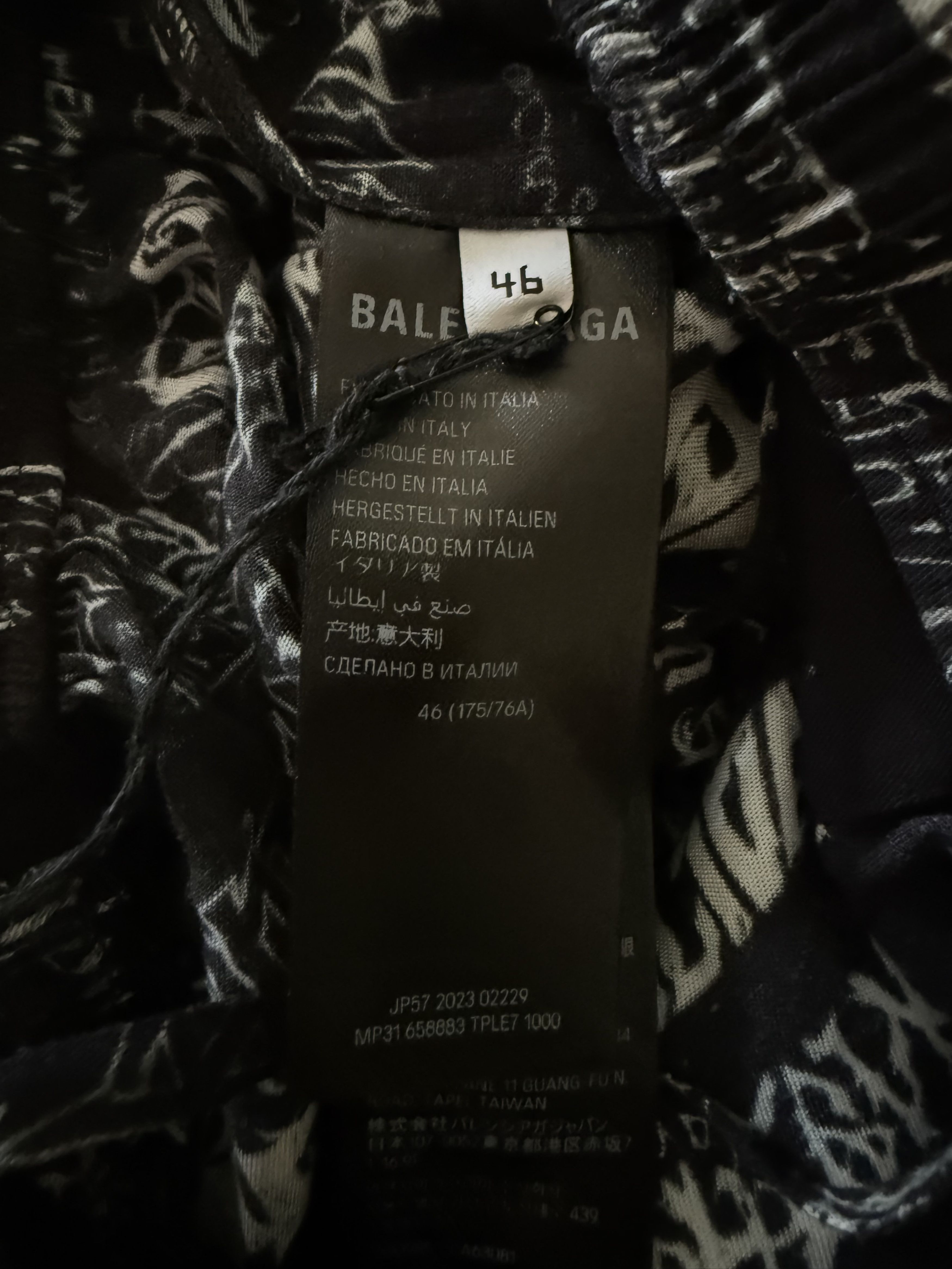 Balenciaga BALENCIAGA DIY PIJAMA PANTS Size US 30 / EU 46 - 9 Thumbnail