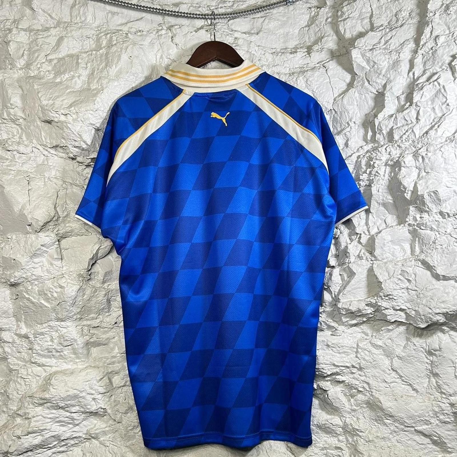 Puma Puma Diamond Blue Football Jersey Size Medium Size US XL / EU 56 / 4 - 4 Thumbnail