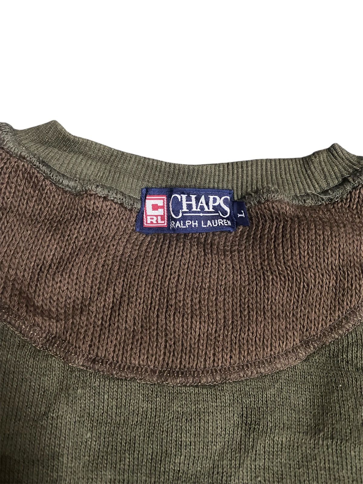 Chaps Ralph Lauren CHAPS RALPH LAUREN KNIT SWEATSHIRT Size US L / EU 52-54 / 3 - 6 Thumbnail