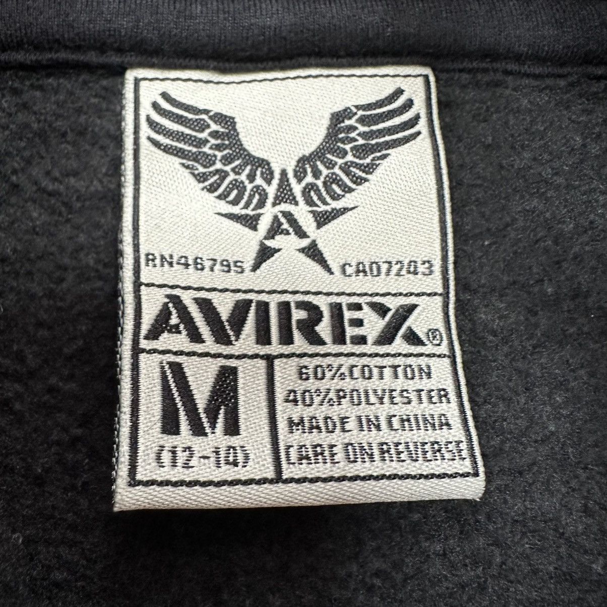 Avirex Vtg Y2K Avirex Rhinestone Eagle Skulls Hoodie Gothic Black Size M / US 6-8 / IT 42-44 - 6 Thumbnail