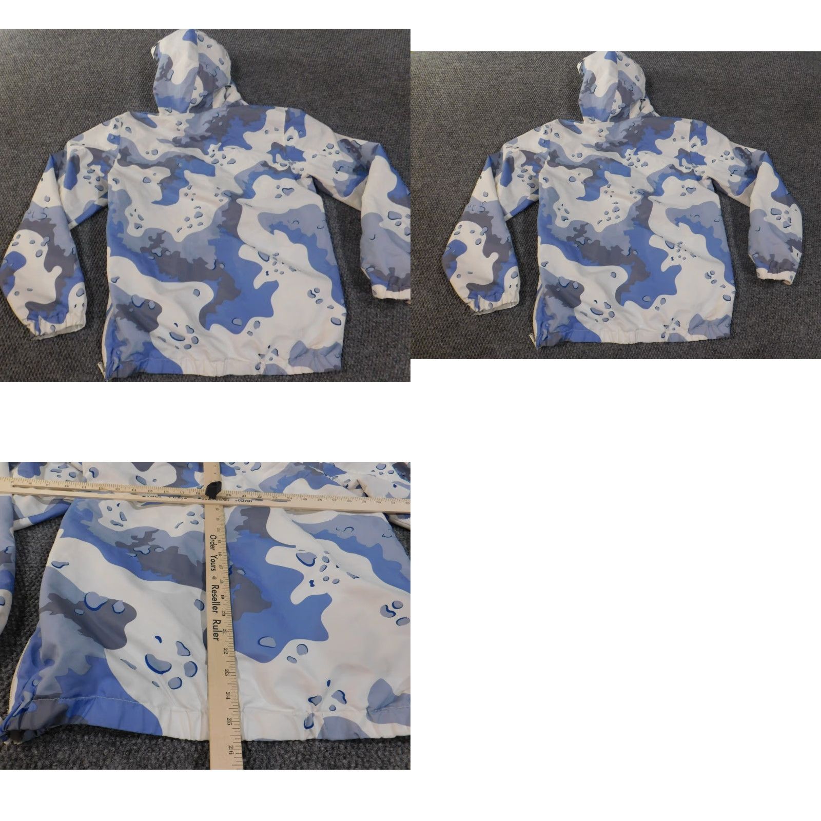 Members Only Members Only Jacket Mens S Blue Camouflage Windbreaker Zip Pockets 1/4 Zip Casual Sports Fall Winter Camo Knit Polyester Windbreaker Category: Jacket Size US S / EU 44-46 / 1 - 9 Thumbnail