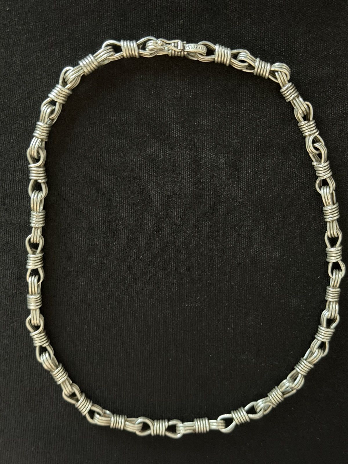 Jean Paul Gaultier Archive Jean Paul Gaultier .925 Silver Naval Chain Necklace Size ONE SIZE - 1 Thumbnail