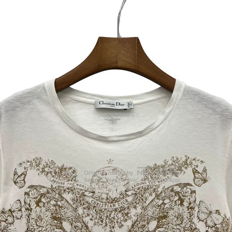 Dior Dior Golden butterfly short sleeves Size S / US 4 / IT 40 - 3 Thumbnail