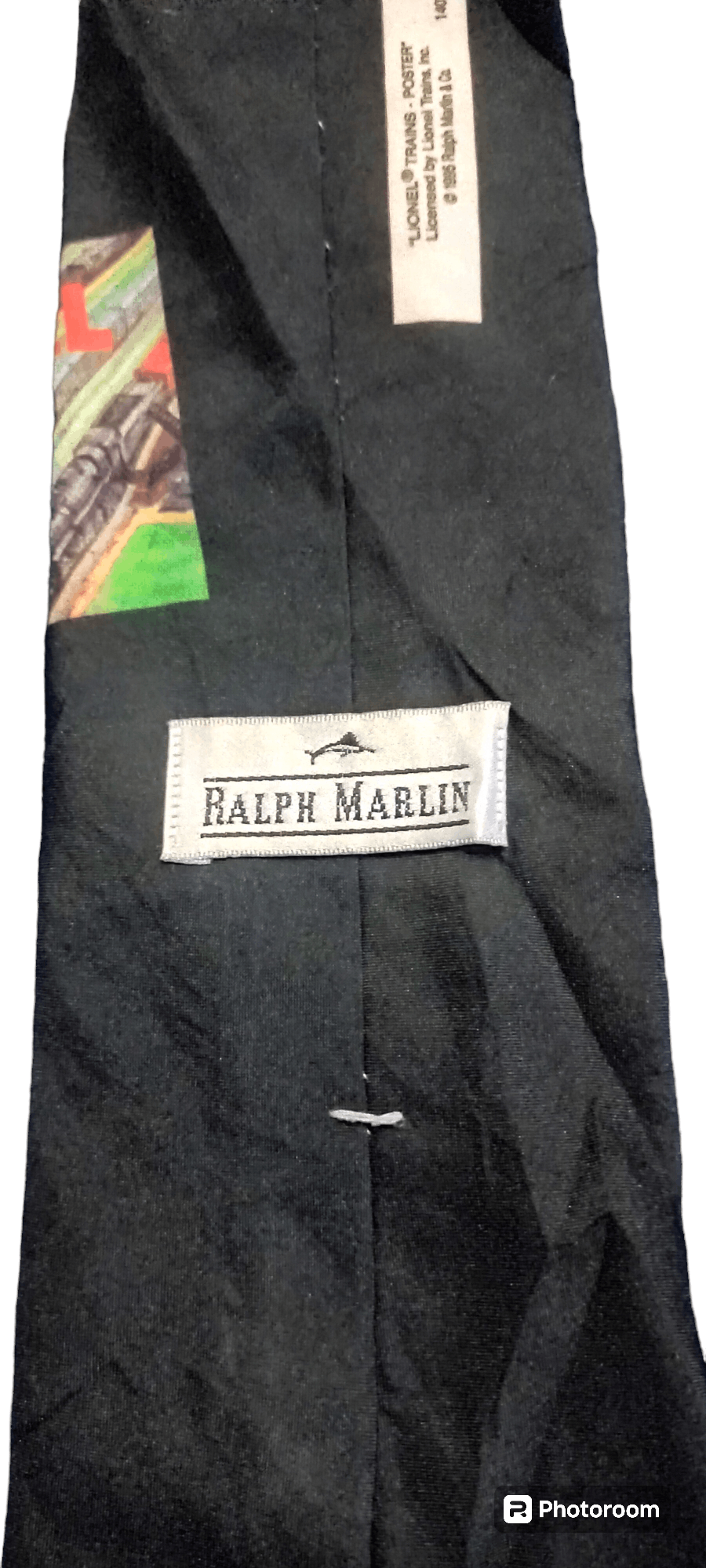 Ralph Marlin Vintage Ralph Marlin Lionel Trains Necktie Size ONE SIZE - 3 Thumbnail
