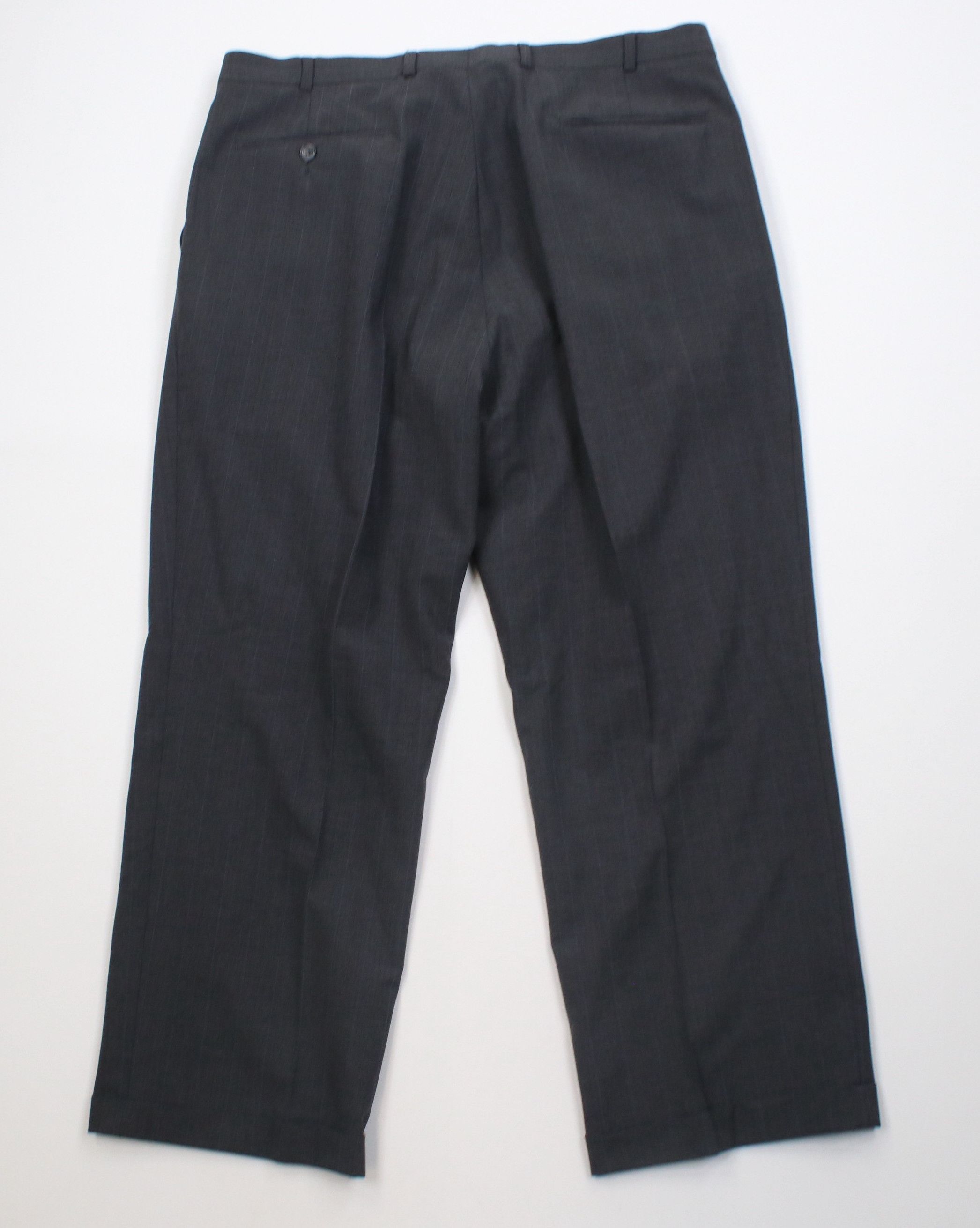 Vintage Vintage 90s Streetwear Wool Blend Knit Wide Leg Chino Pants Size US 36 / EU 52 - 10 Thumbnail