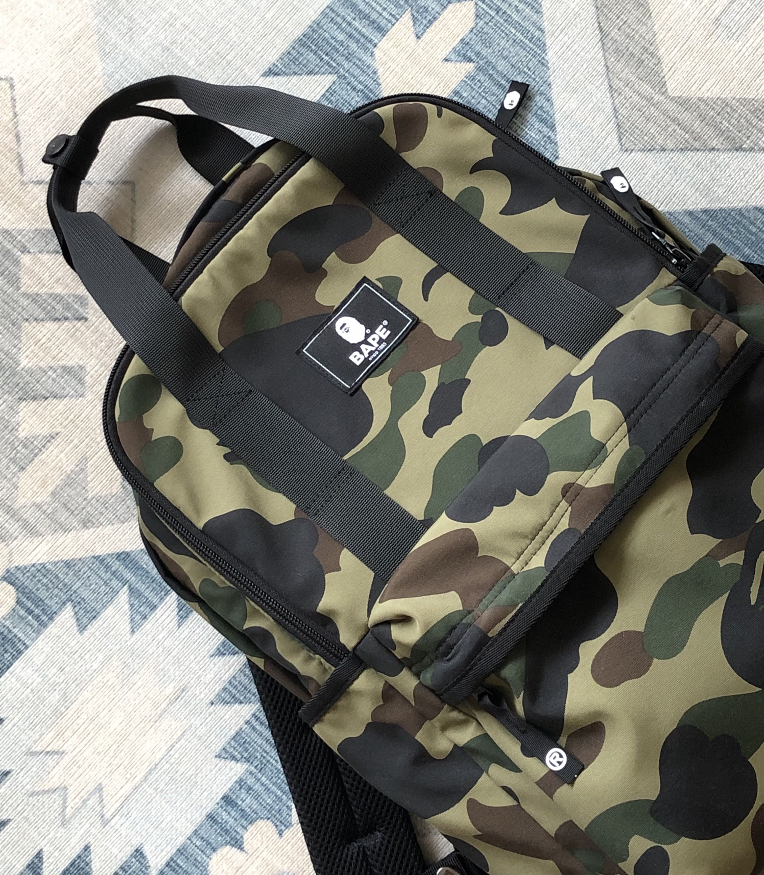 Bape 1ST CAMO BACKPACK Size ONE SIZE - 5 Thumbnail