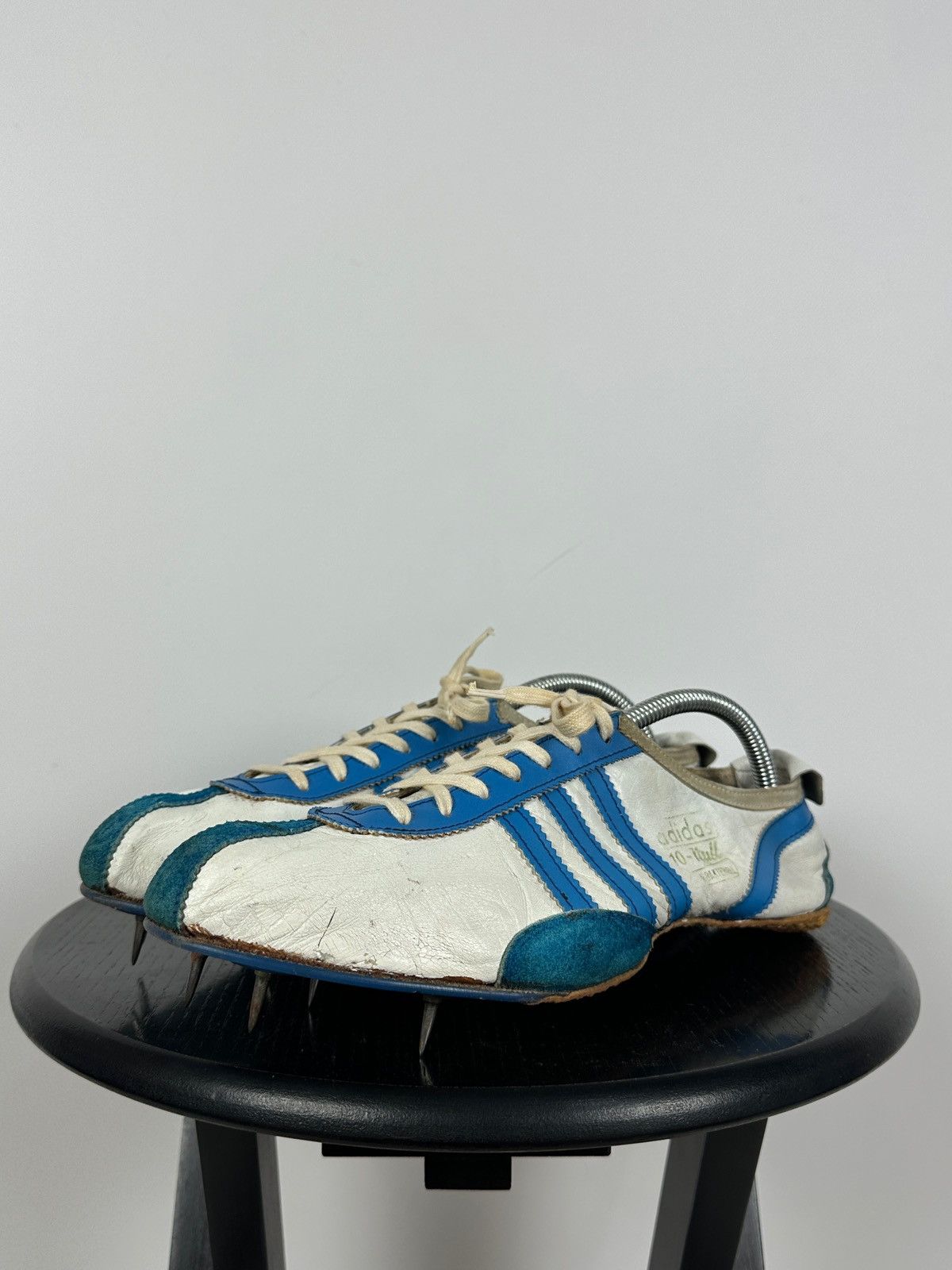 Adidas 70s Vintage Adidas 10-Null Track Spikes Made West Germany Size US 10.5 / EU 43-44 - 8 Thumbnail