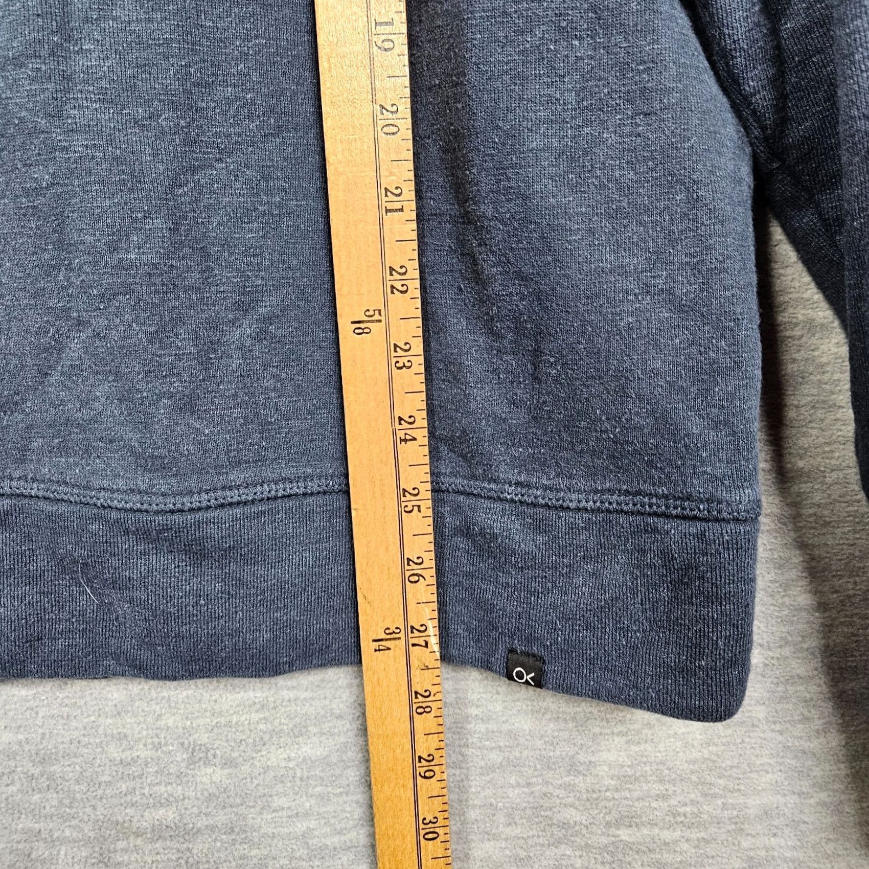 Outerknown OUTER KNOWN Sweatshirt Unisex Adults Long Sleeve Crew Neck Pullover Size M Gray Fleece Logo All Seasons Regular Shirt Size M / US 6-8 / IT 42-44 - 3 Thumbnail