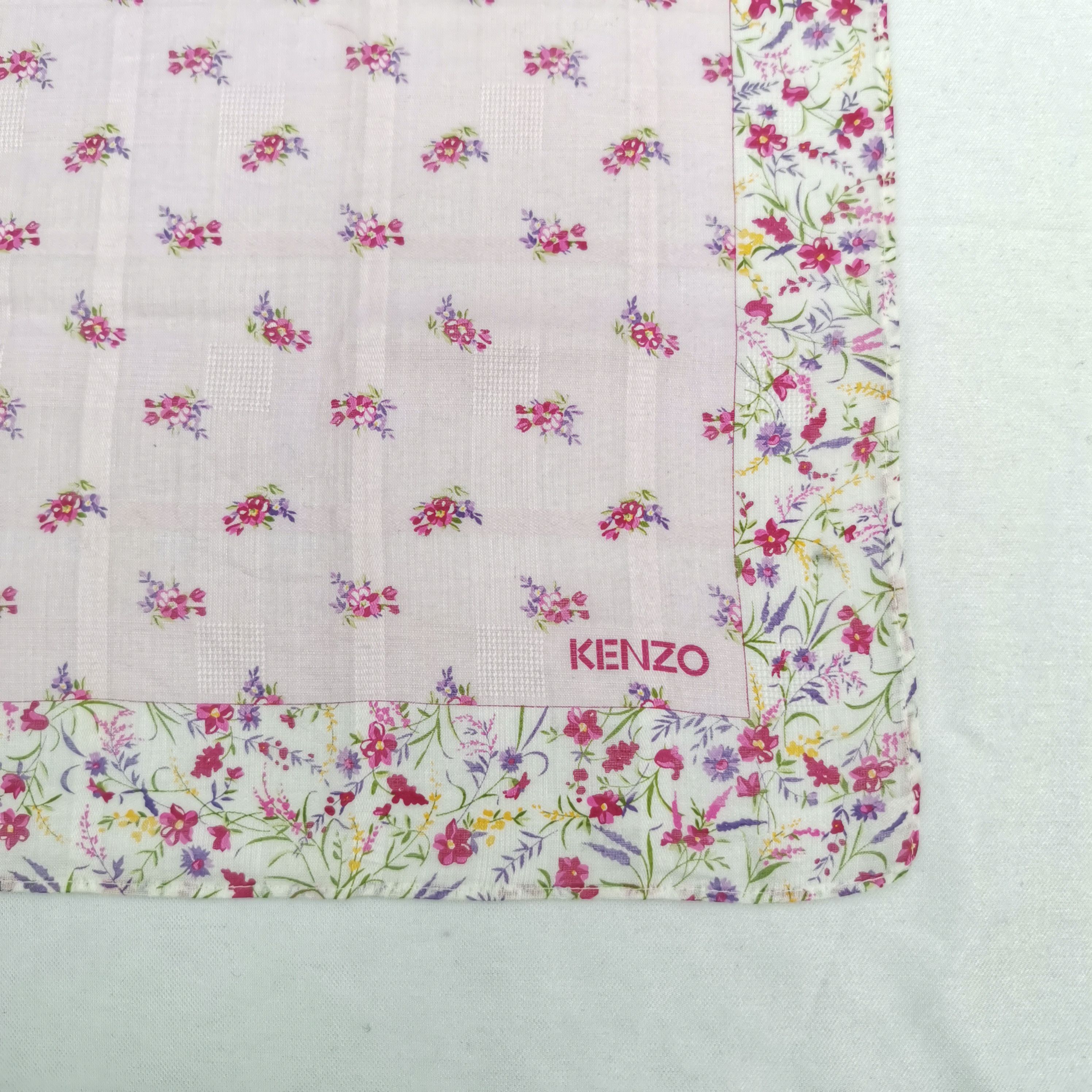 Kenzo Vintage Kenzo Handkerchief Neckerchief Bandana Size ONE SIZE - 3 Thumbnail