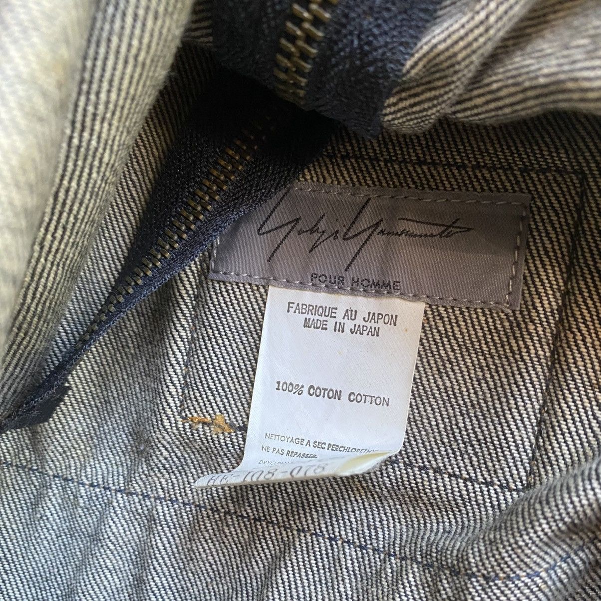 Yohji Yamamoto Yohji Yamamoto SS02 Denim Sea Bag Size ONE SIZE - 7 Thumbnail