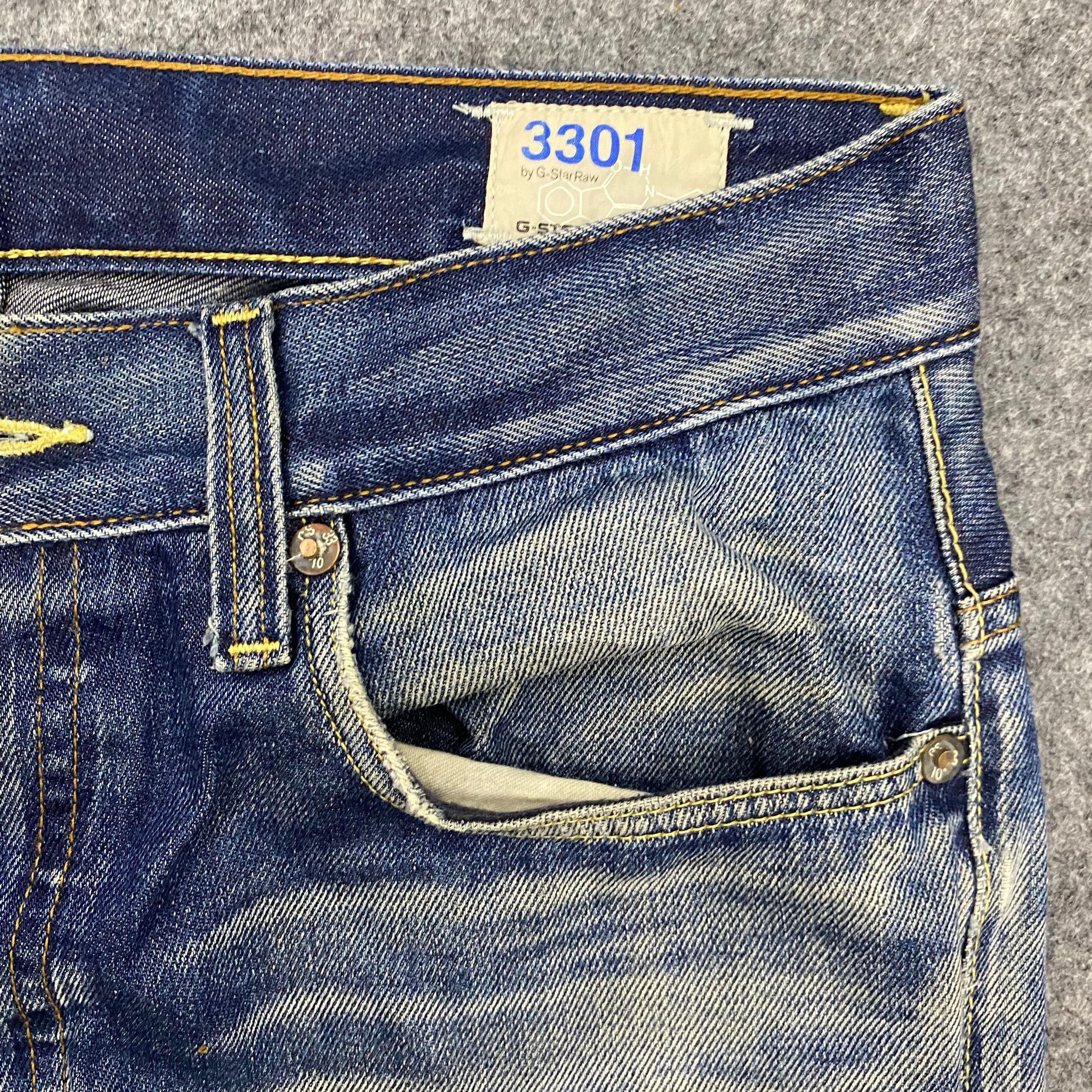 G-Star 💥Best Offer💥Vintage G Star Raw Denim Jeans Size US 32 / EU 48 - 14 Thumbnail