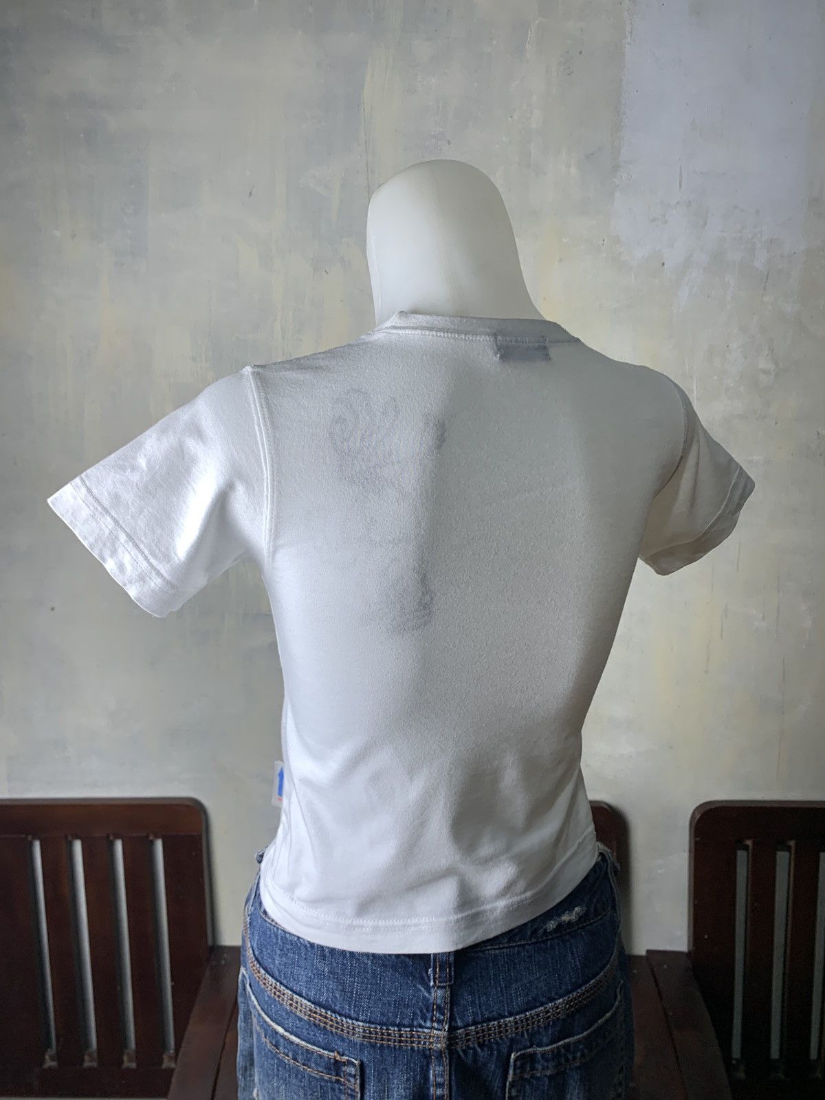 Anime 2000s Astro Boy by Tezuka Production Japan Hologram Baby Tee Size XS / US 0-2 / IT 36-38 - 3 Thumbnail