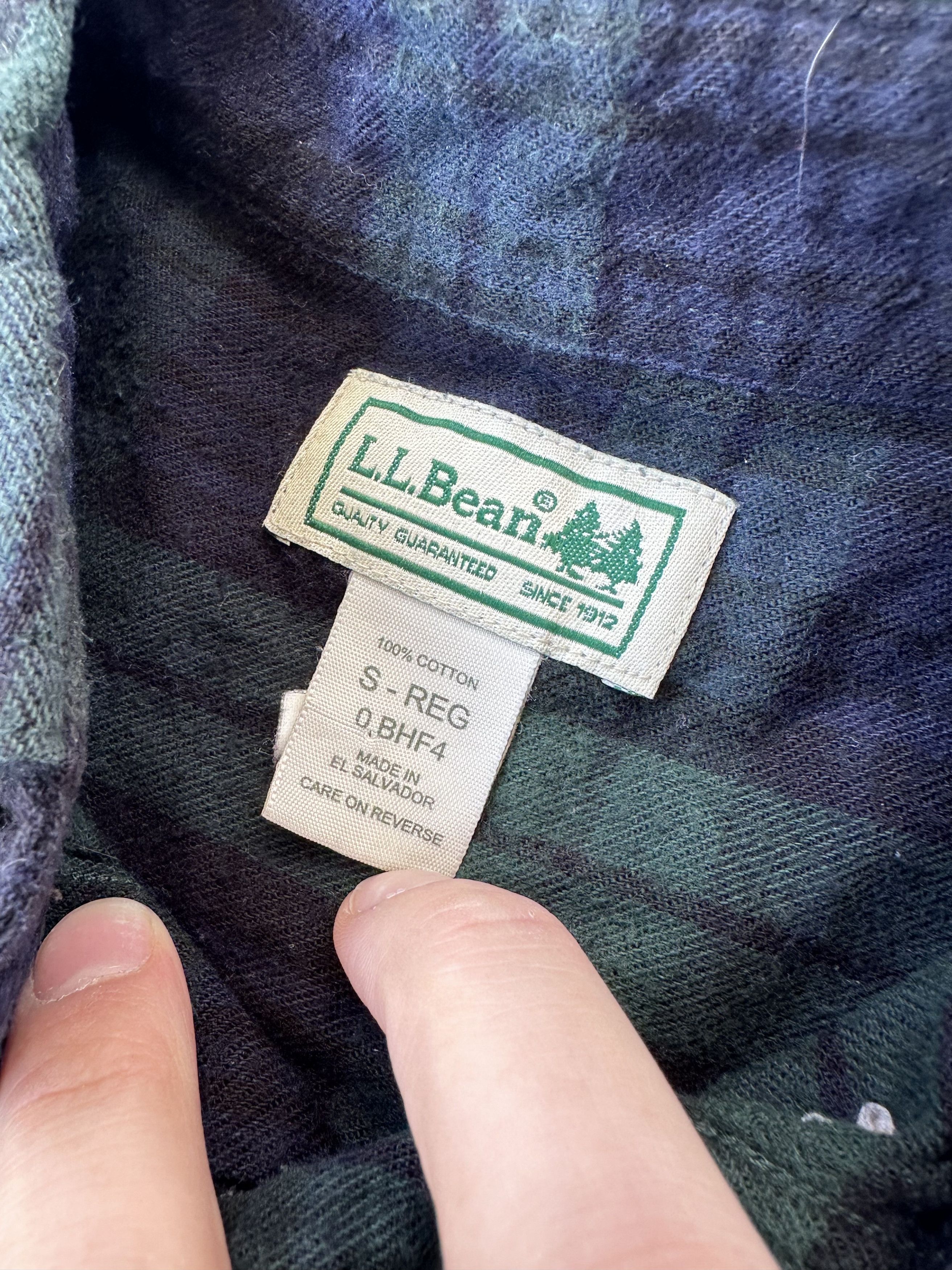 L.L. Bean L.L Bean flanel shirt button up tartan Size US M / EU 48-50 / 2 - 6 Thumbnail