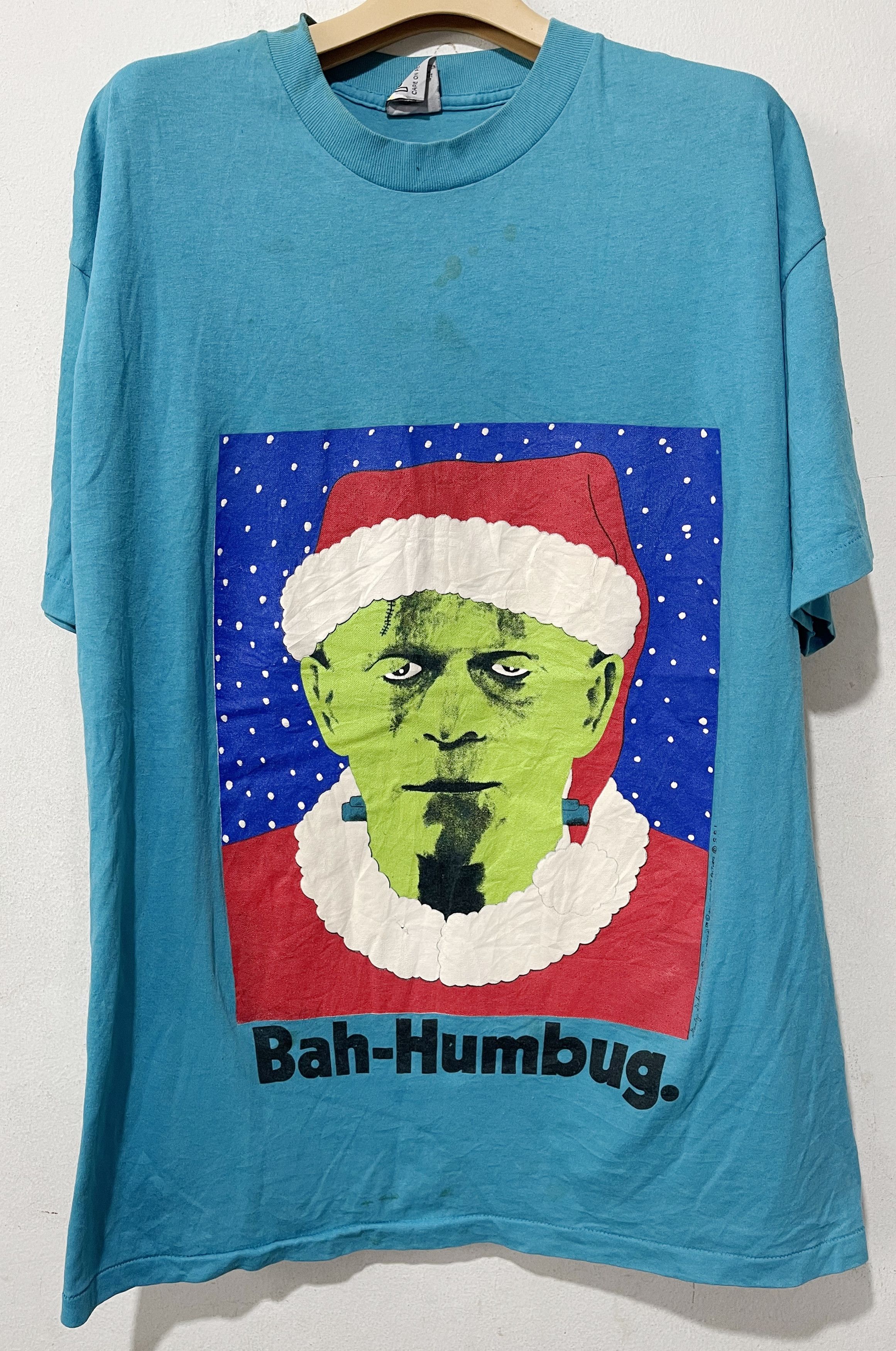 Vintage Vintage 1987 Frankeinstein Shirt Size US L / EU 52-54 / 3 - 1 Thumbnail
