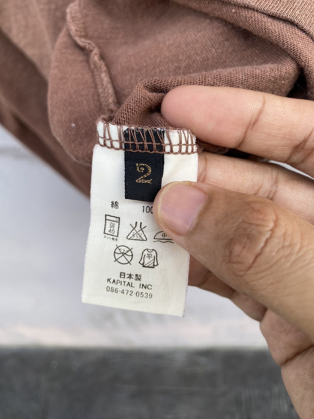 Kapital Kapital Navajo Motive Hand Painted Pocket Tshirt Size US M / EU 48-50 / 2 - 14 Thumbnail